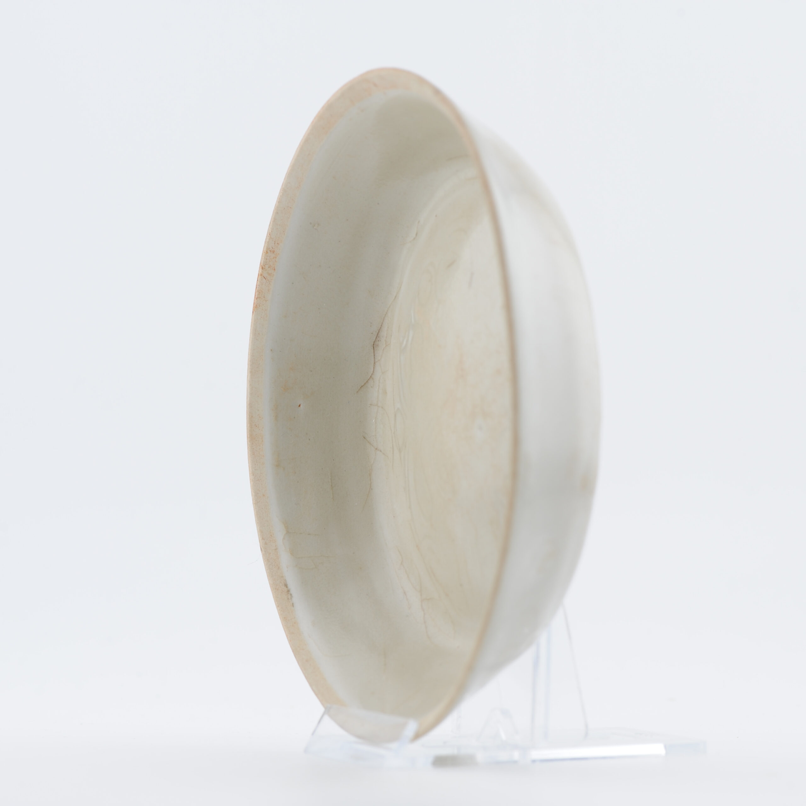 Antique Chinese Song Qingbai or Dingyao Dish / Bowl China Porcelain - Image 7
