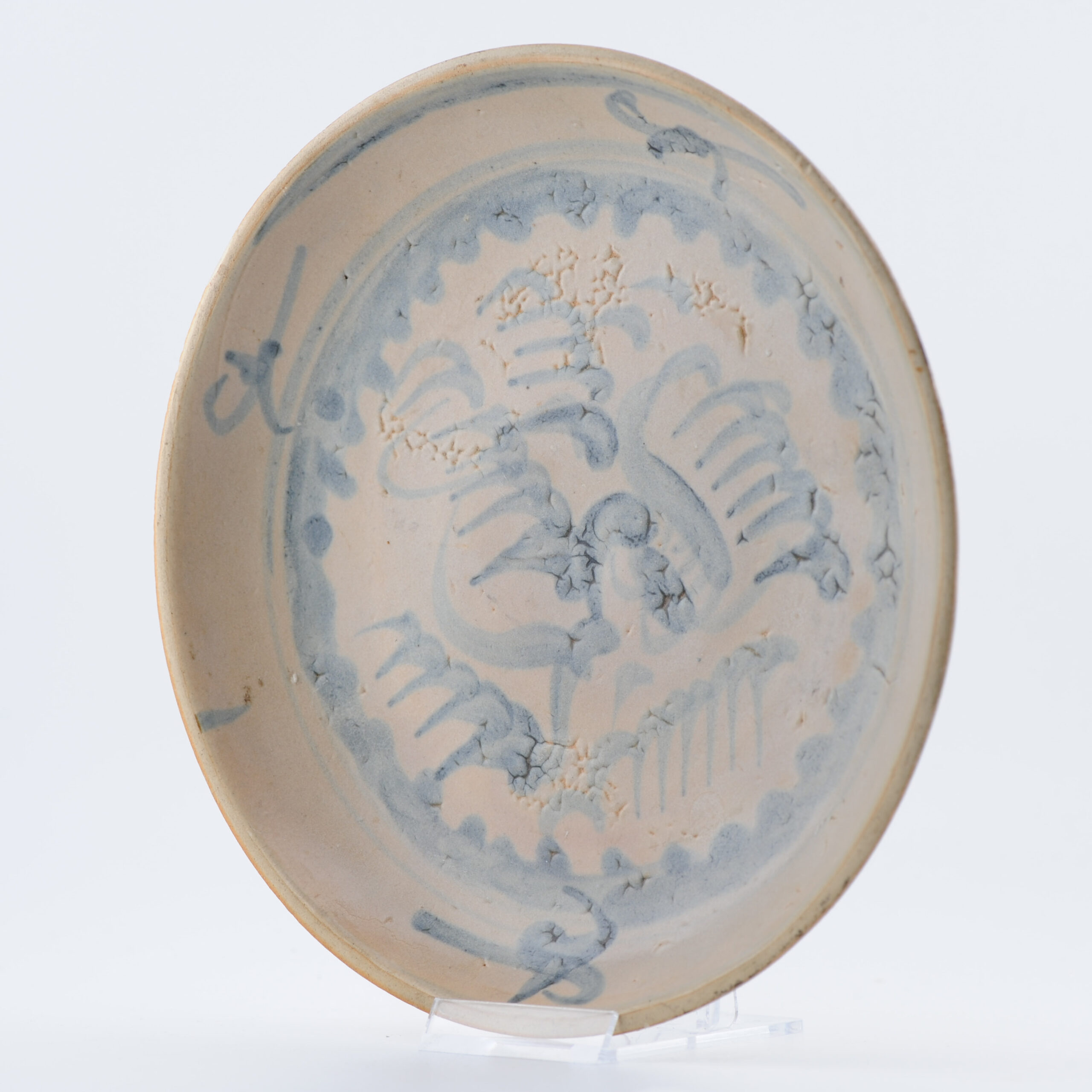 Antique 19C Tek Sing Cargo Porcelain Dish Plate China Chinese Porcelain - Image 2