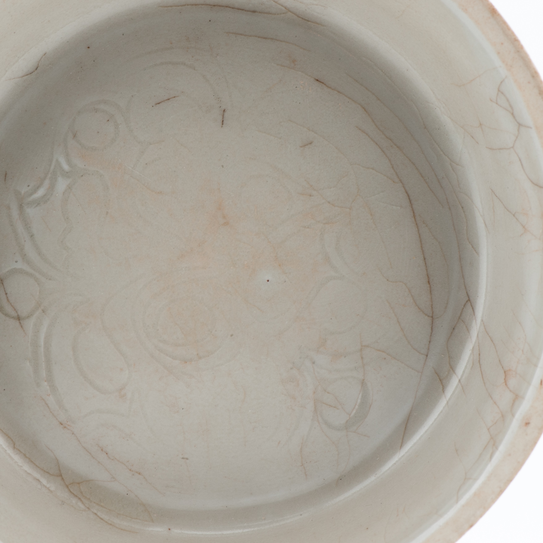 Antique Chinese Song Qingbai or Dingyao Dish / Bowl China Porcelain - Image 3