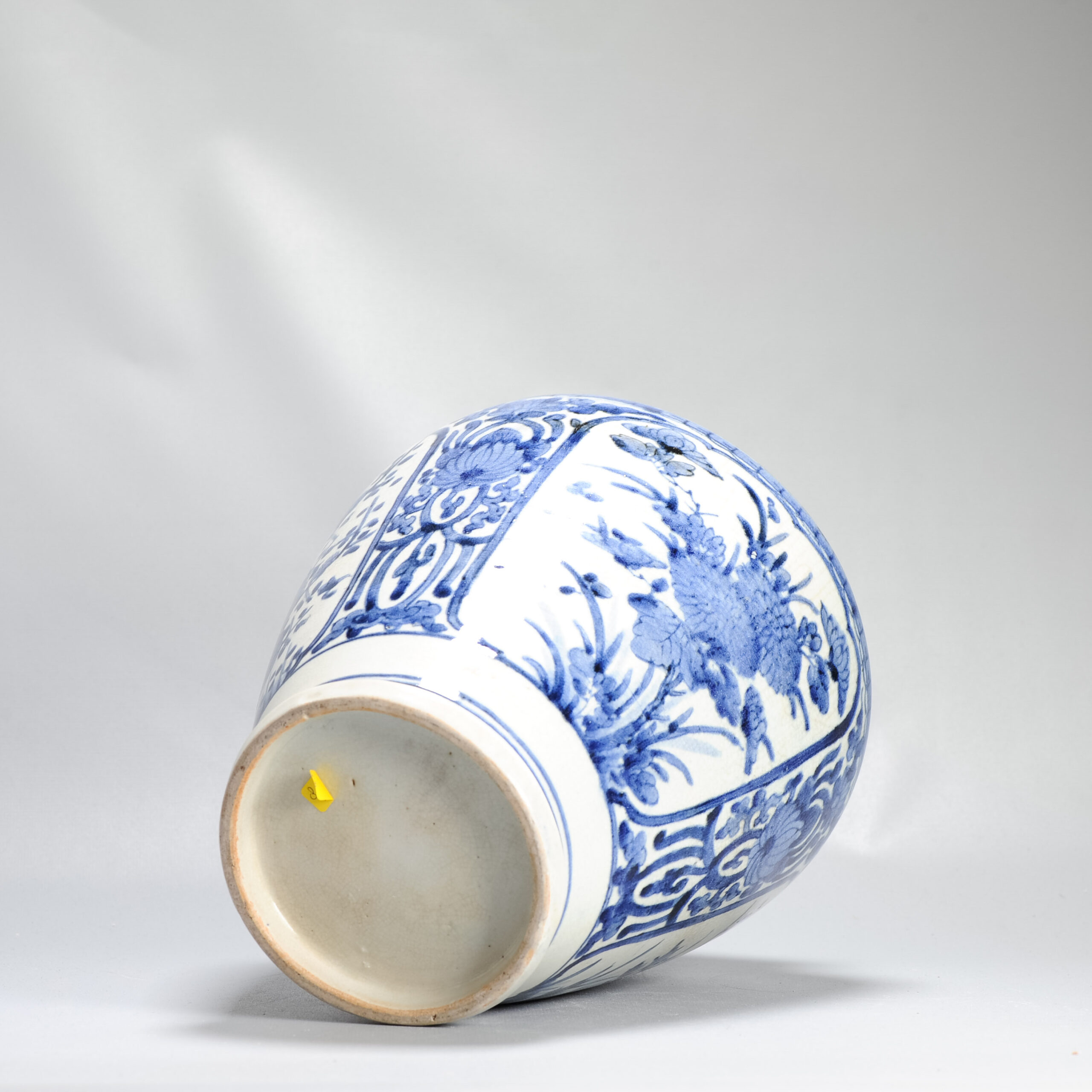 Antique Ko-Imari Edo Period 1660-1680 Century Japanese Porcelain Vase Arita - Image 8