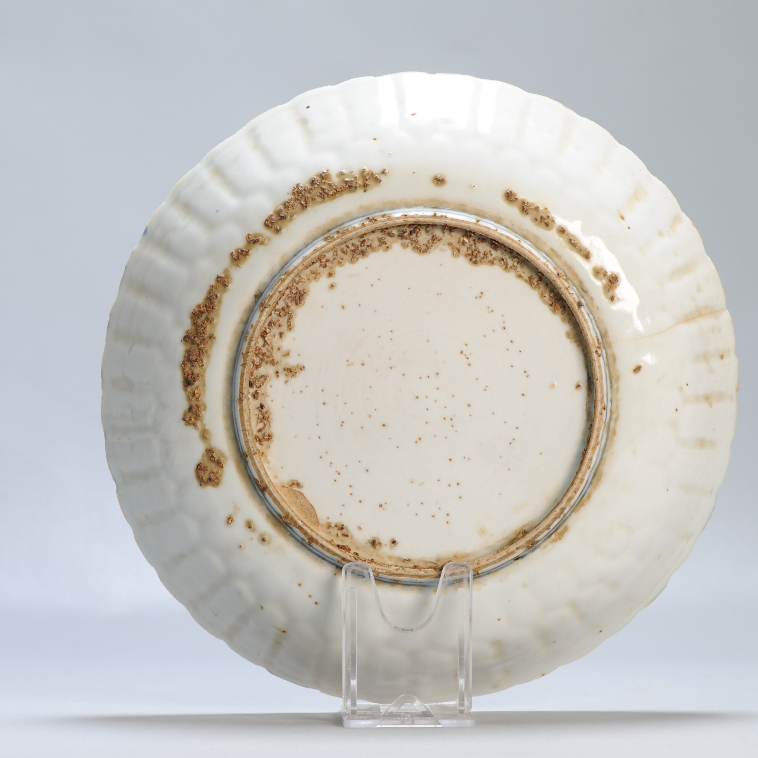 Top Quality Wanli Antique Ming Period Chinese Porcelain Kraak Plate Ducks - Image 9