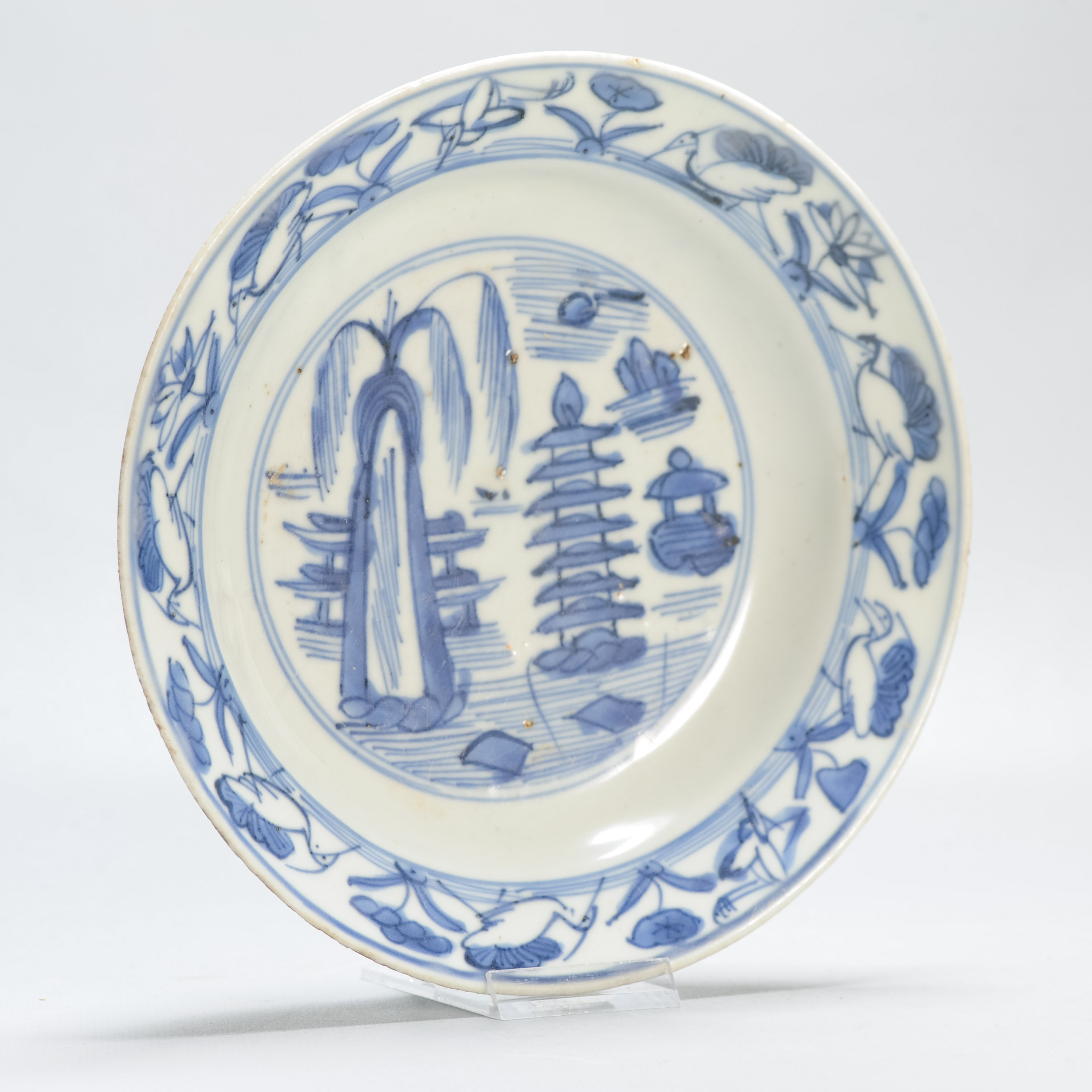 Antique Chinese Porcelain 16th century Jiajing Period plate China Ming - Image 6