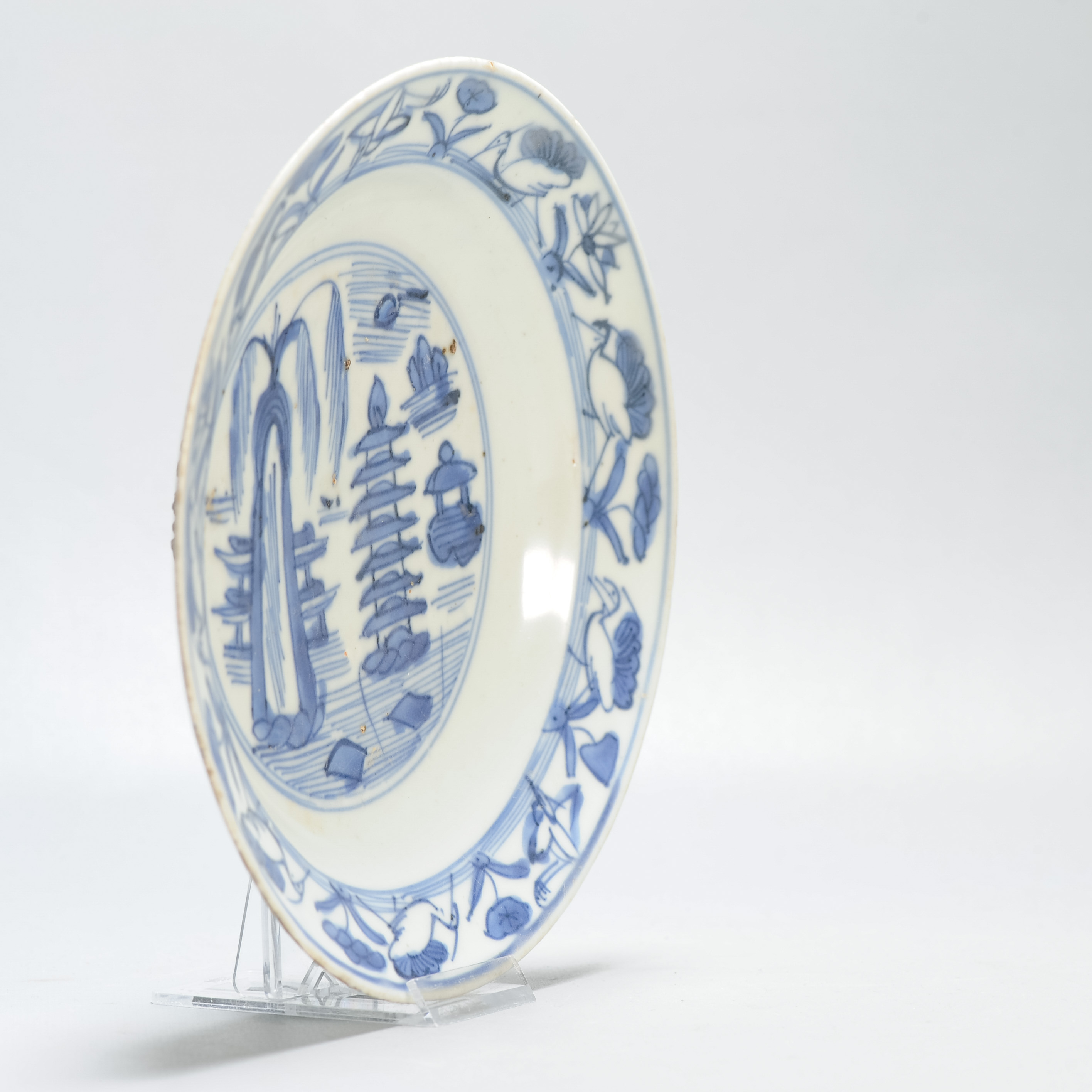 Antique Chinese Porcelain 16th century Jiajing Period plate China Ming - Image 7