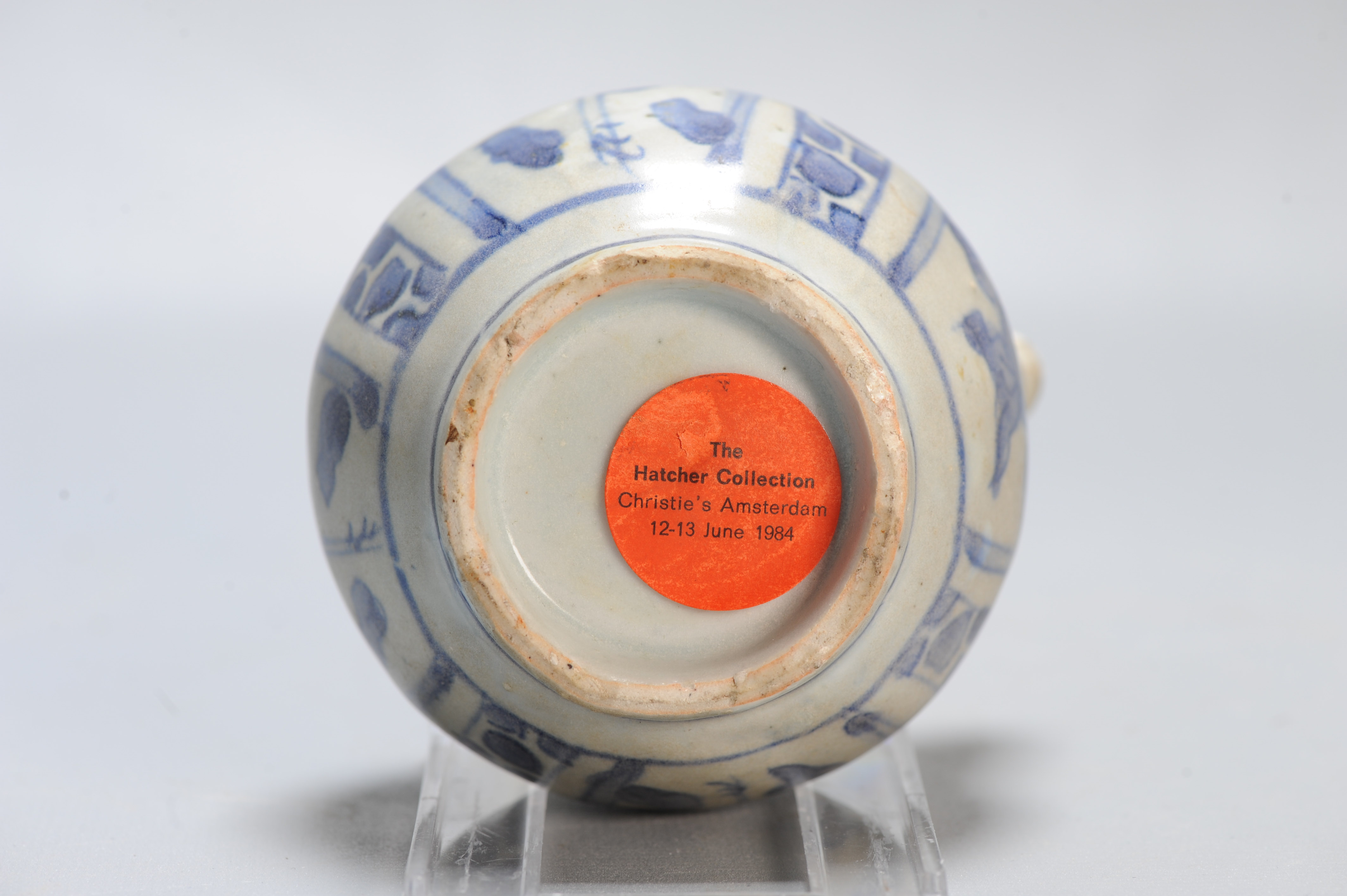 Antique Chinese Porcelain Hatcher Cargo Kraak Ghendi porcelain Flying Cranes - Image 2