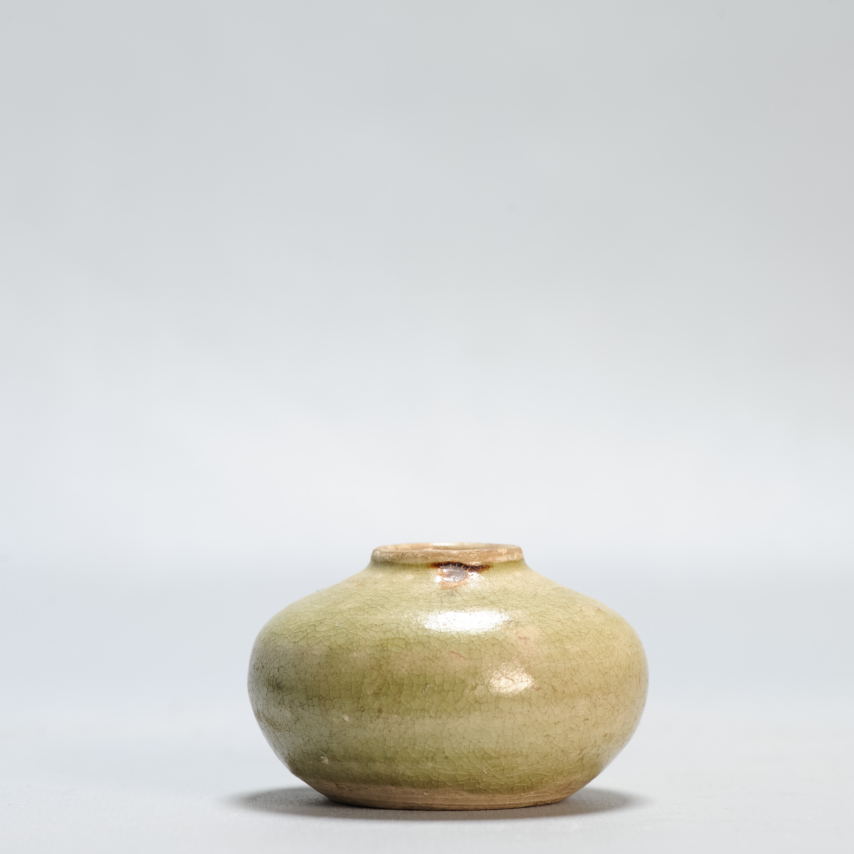 Antique Ming Period Chinese Porcelain Celadon Ming Small Jar China Nicely shaped - Image 10