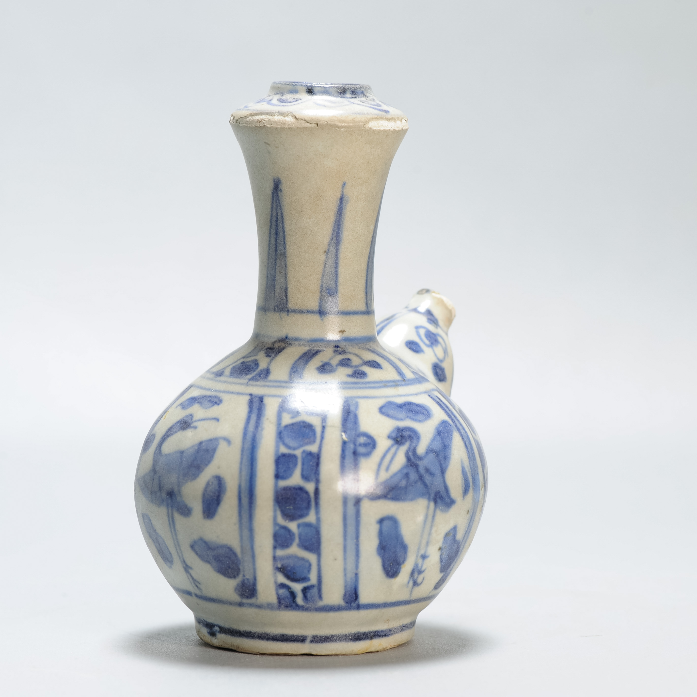 Antique Chinese Porcelain Hatcher Cargo Kraak Ghendi porcelain Flying Cranes - Image 5