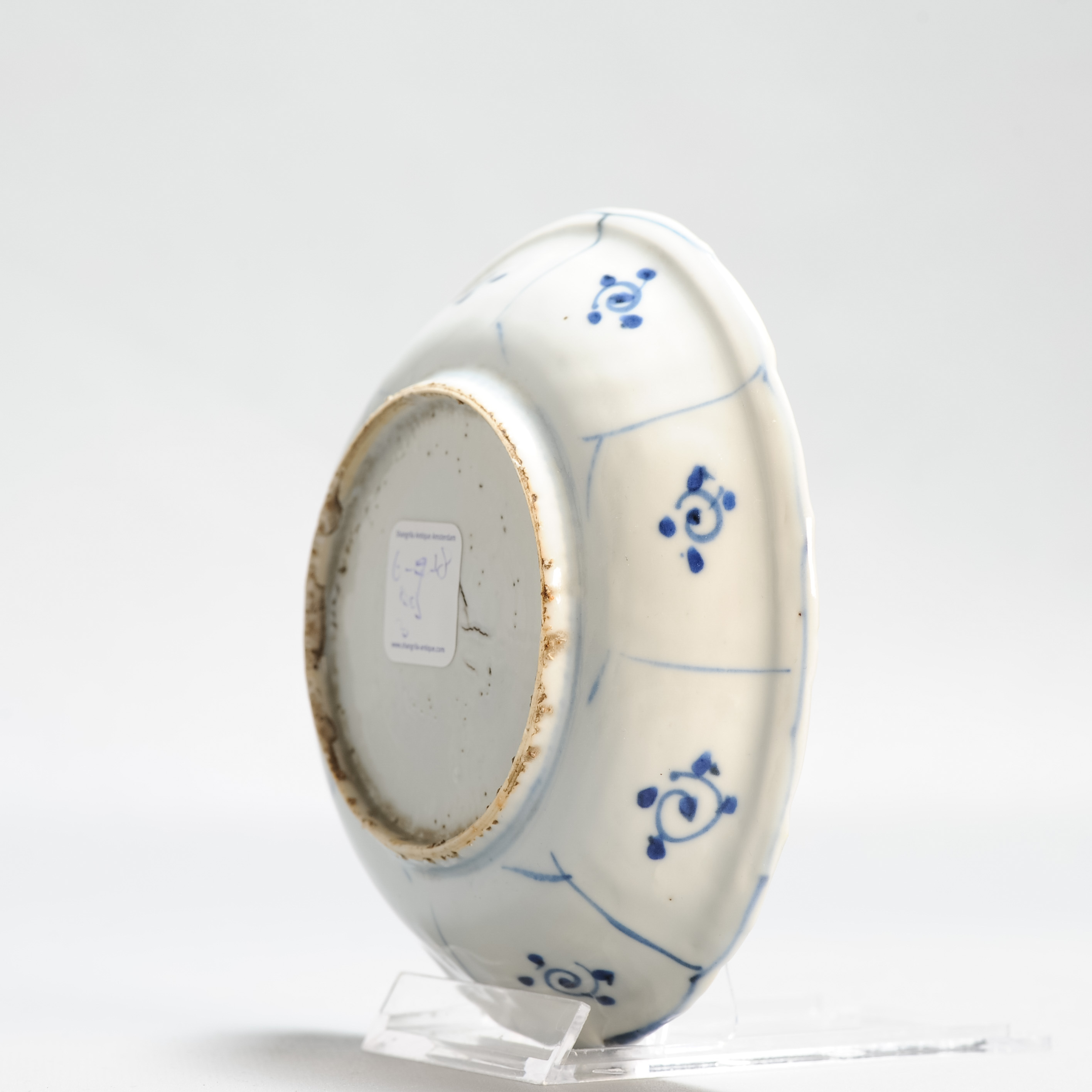 Top Quality Wanli Antique Ming Chinese Porcelain Kraak Plate SITTING DEER - Image 10
