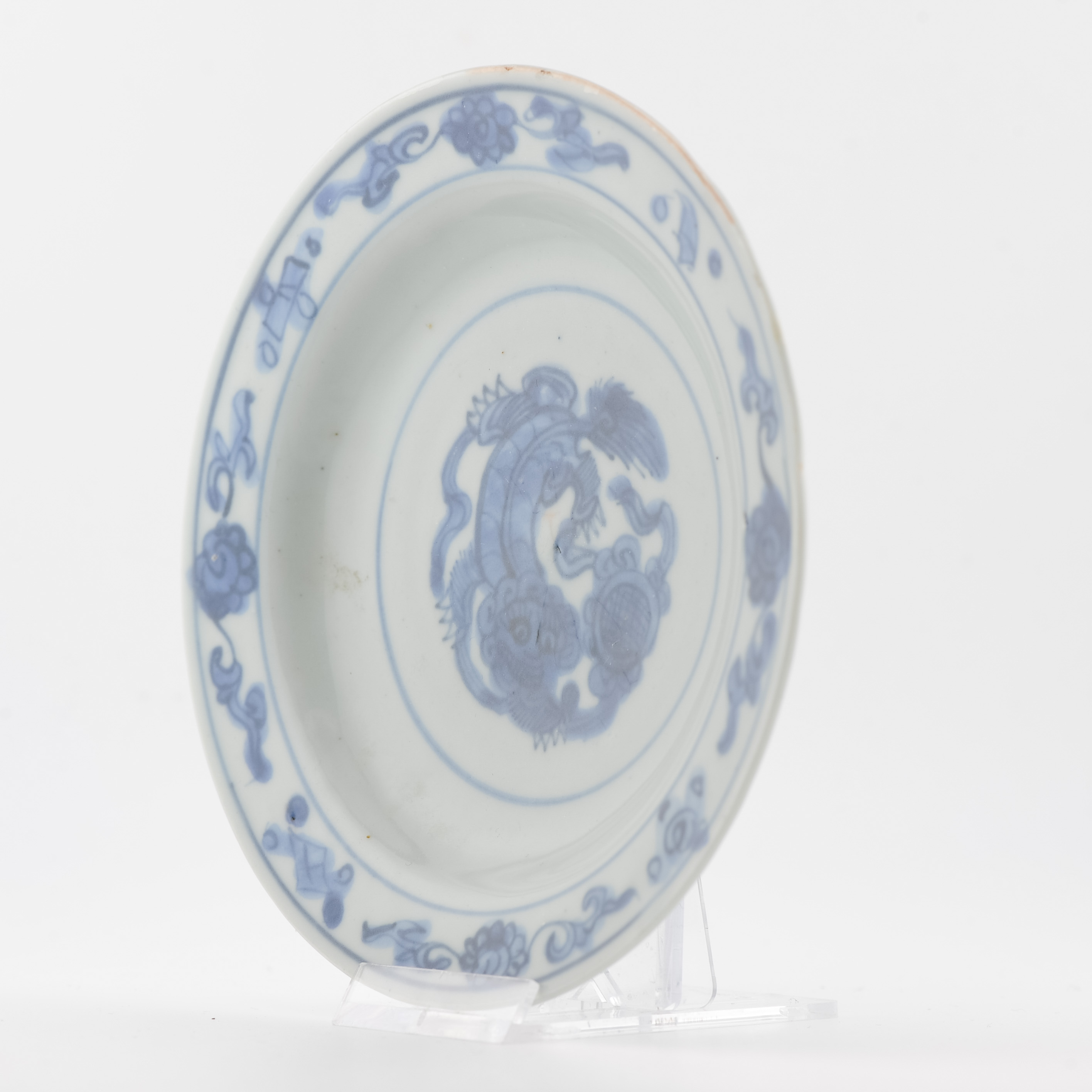 Antique Chinese 16th Century Zhengde Jiajing Foo Lion Plate Porcelain - Image 21