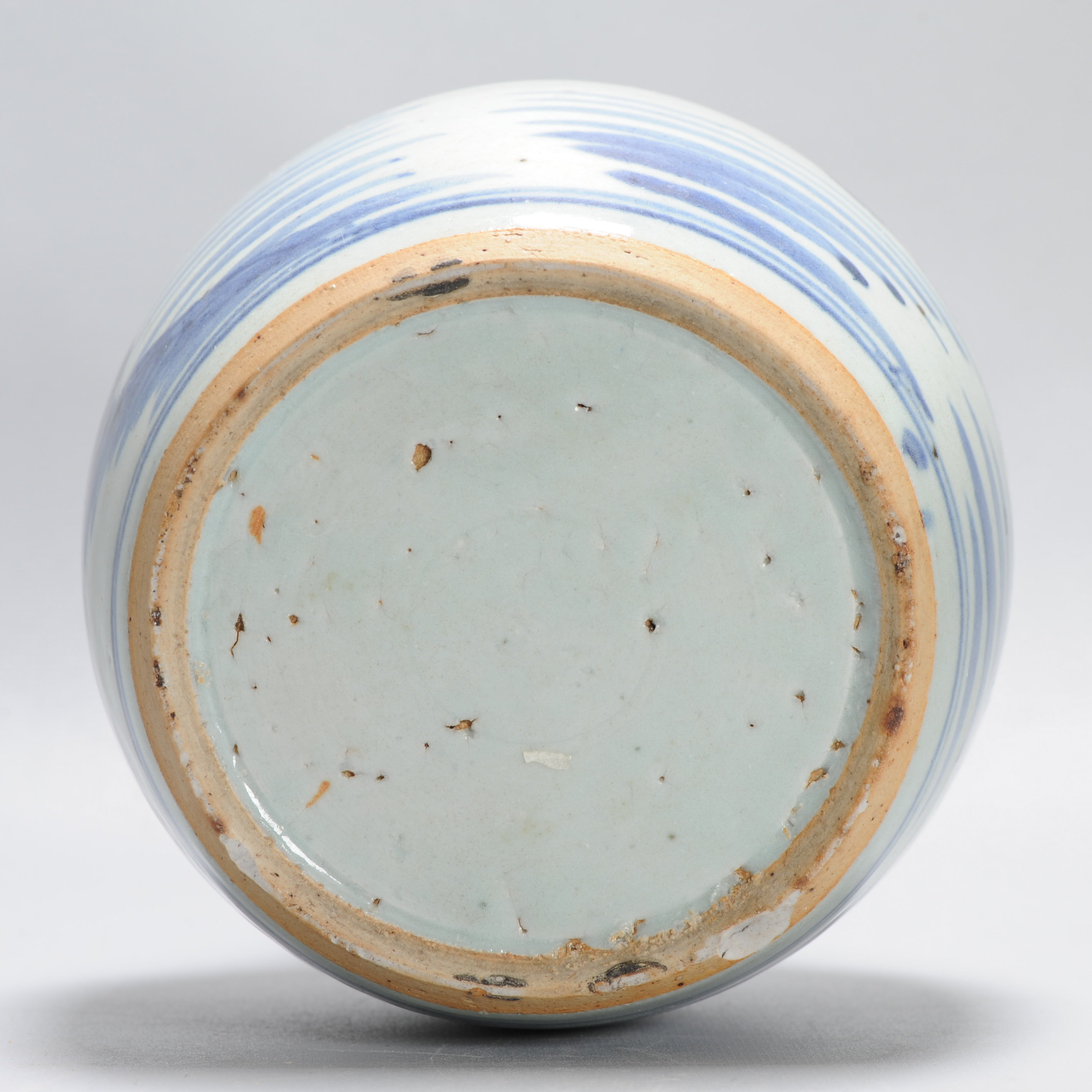 Antique Cantonese Ca 1850 Chinese Porcelain Ginger Jar China Canton - Image 11