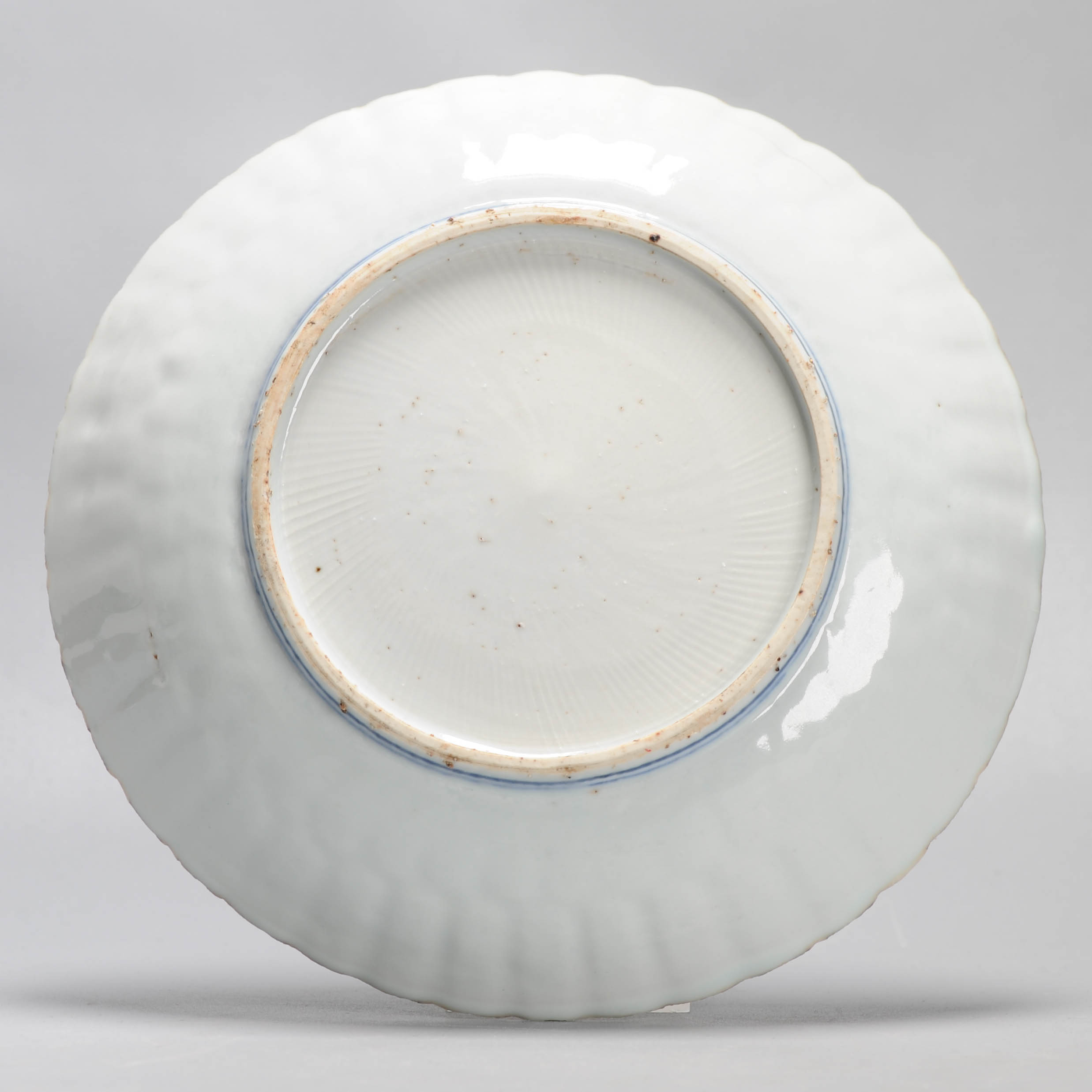 Top Quality Wanli Antique Ming Period Chinese Porcelain Kraak Plate Landscape - Image 3