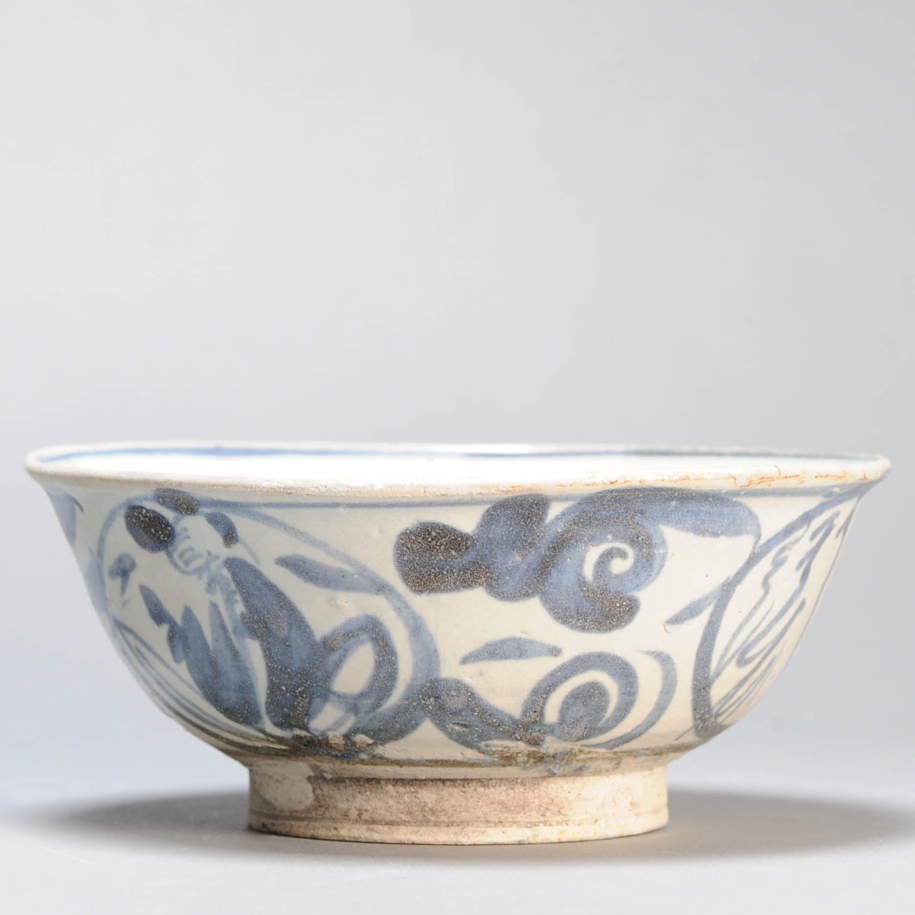 A Hatcher Cargo shipwreck Late Ming period Chinese Porcelain Bowl Figure - Image 7