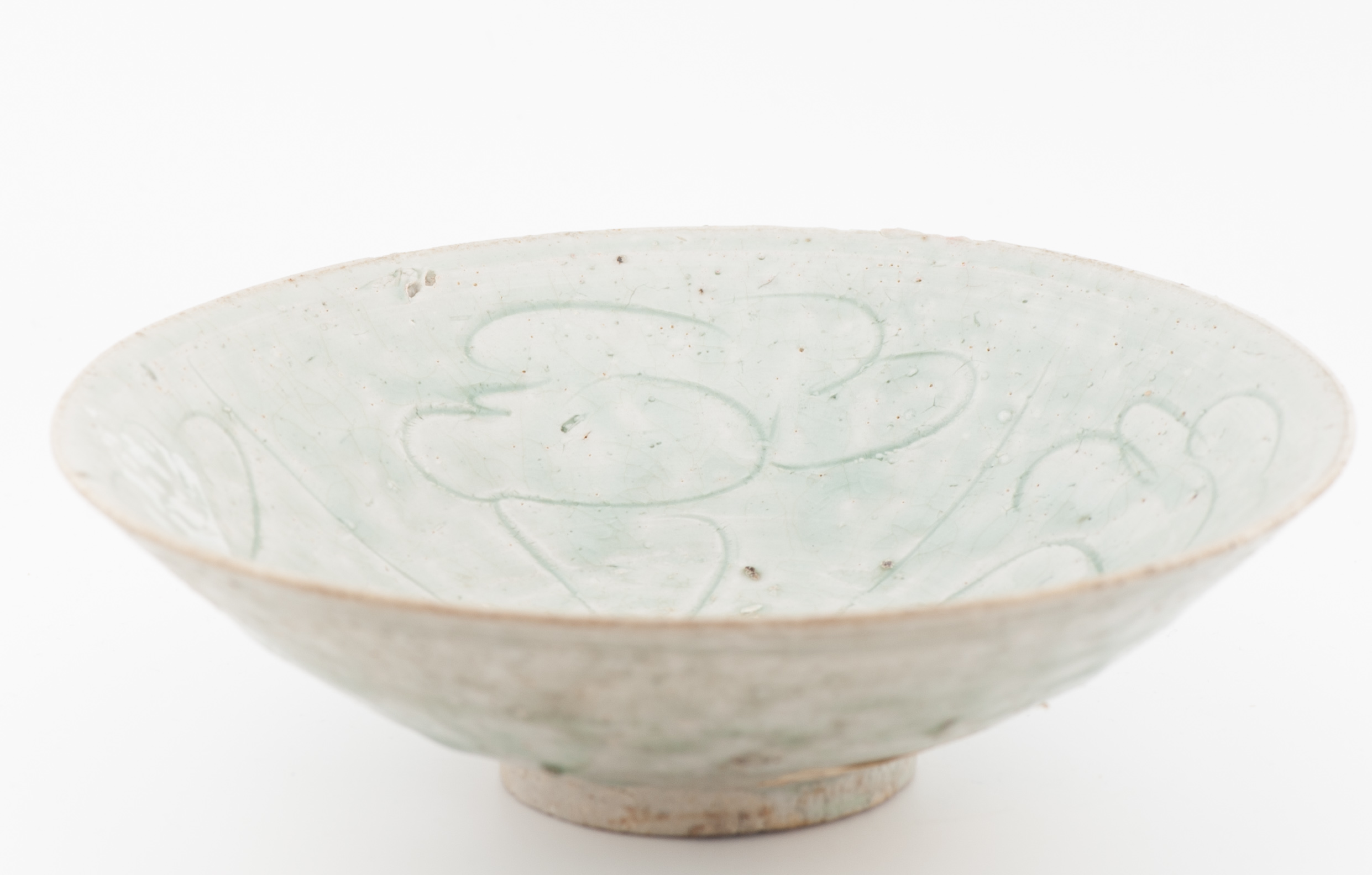 Antique Chinese Song Fujian period Incised Floral Bowl China Porcelain - Image 12