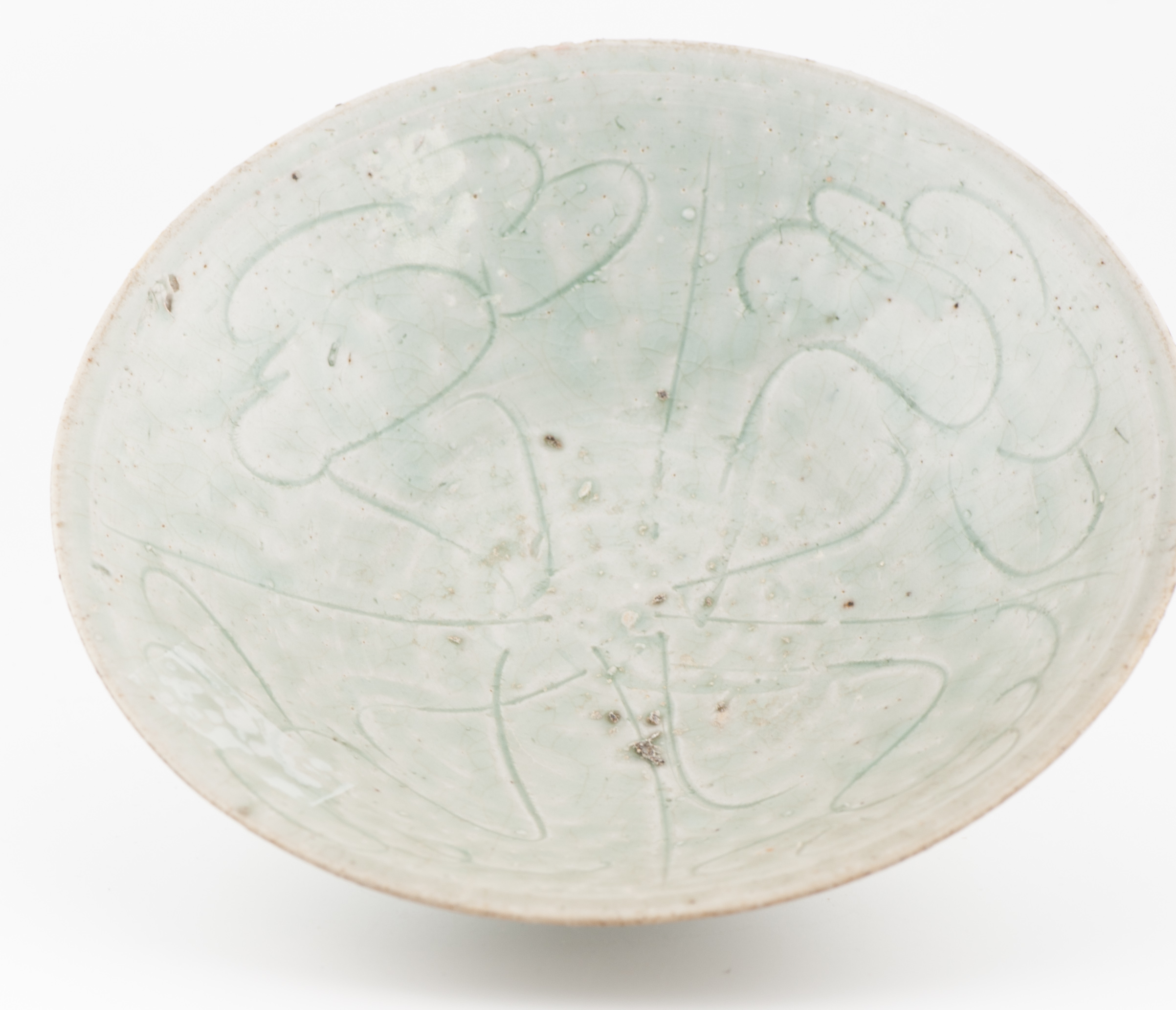 Antique Chinese Song Fujian period Incised Floral Bowl China Porcelain - Image 10