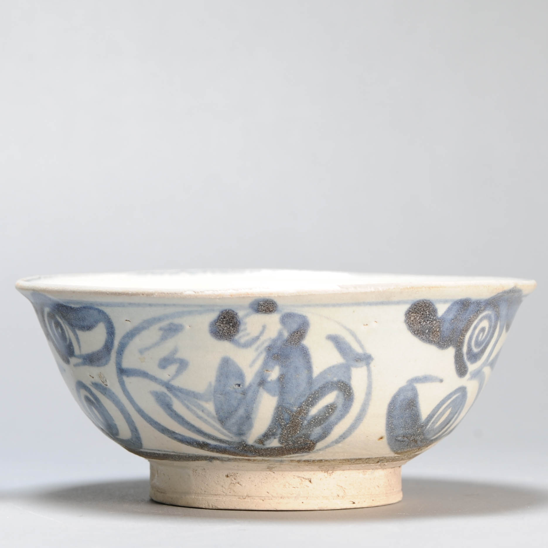 A Hatcher Cargo shipwreck Late Ming period Chinese Porcelain Bowl Figure - Image 12