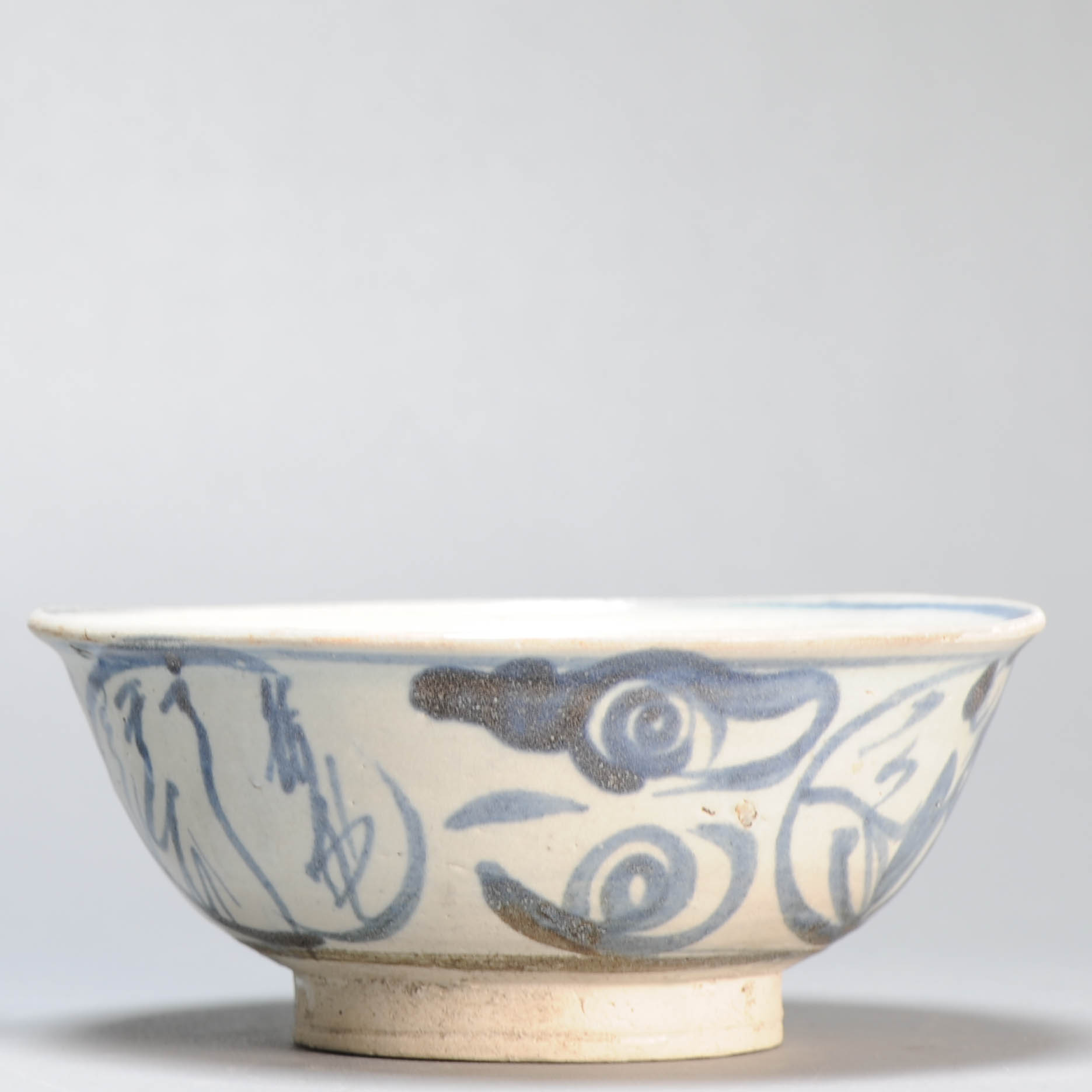 A Hatcher Cargo shipwreck Late Ming period Chinese Porcelain Bowl Figure - Image 4