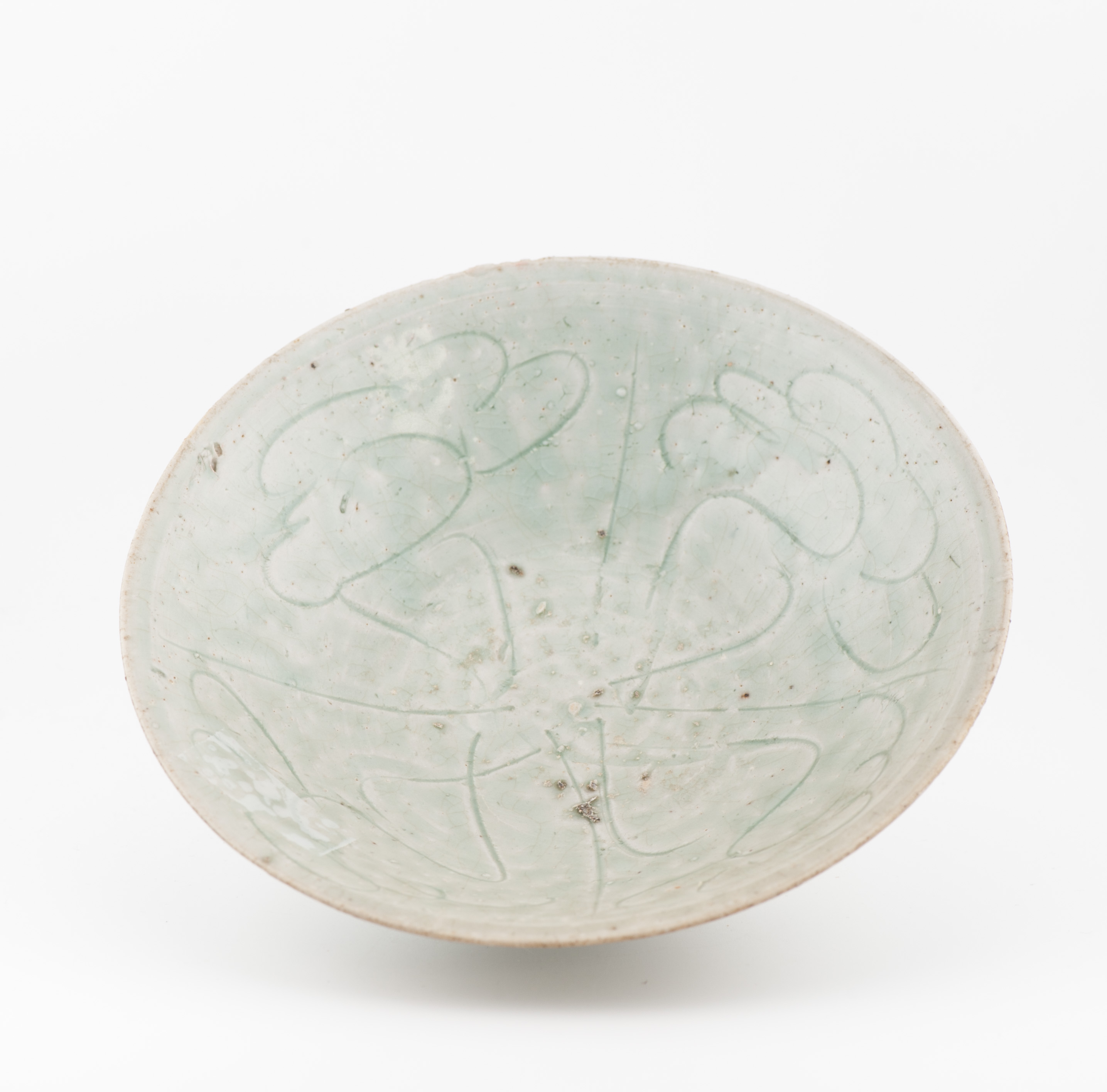 Antique Chinese Song Fujian period Incised Floral Bowl China Porcelain - Image 9