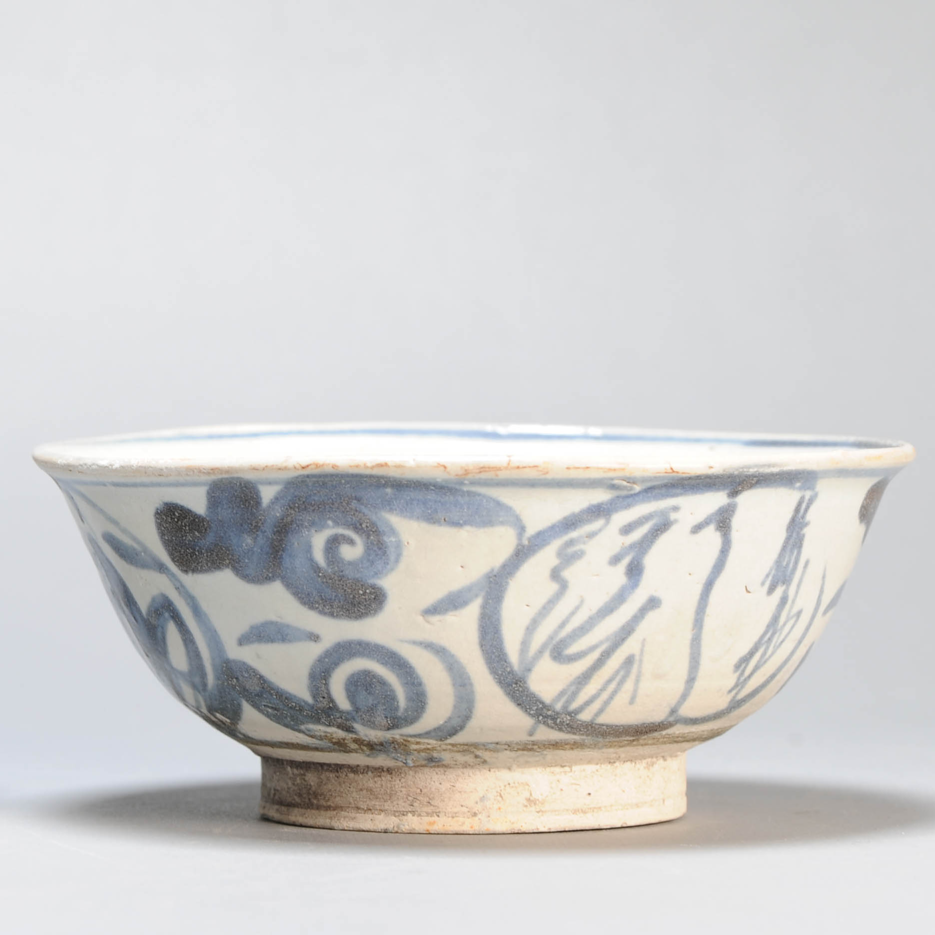 A Hatcher Cargo shipwreck Late Ming period Chinese Porcelain Bowl Figure - Image 6