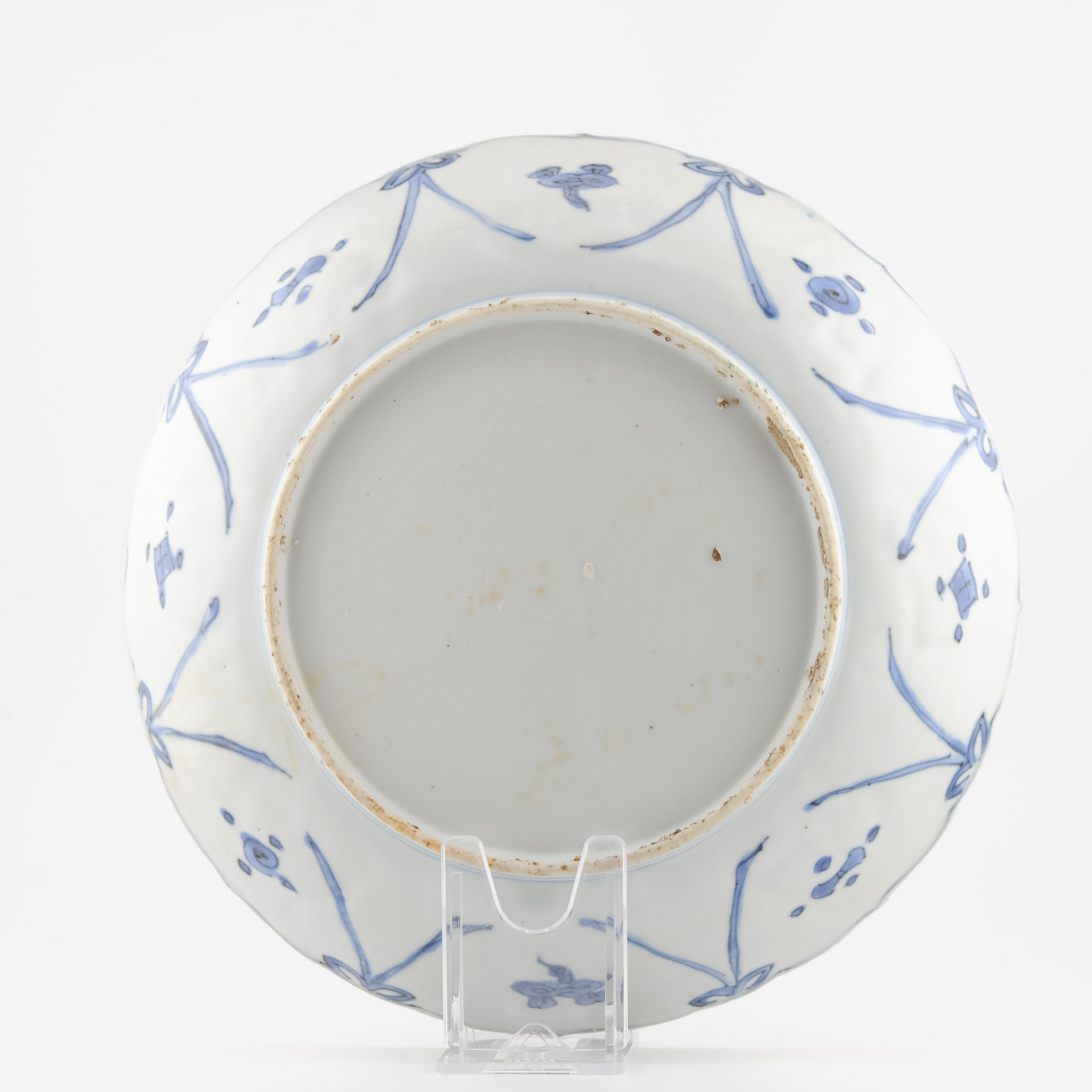 Antique Ming Wanli 1580-1610 Chinese Porcelain Kraak Plate Ducks Fruits - Image 9