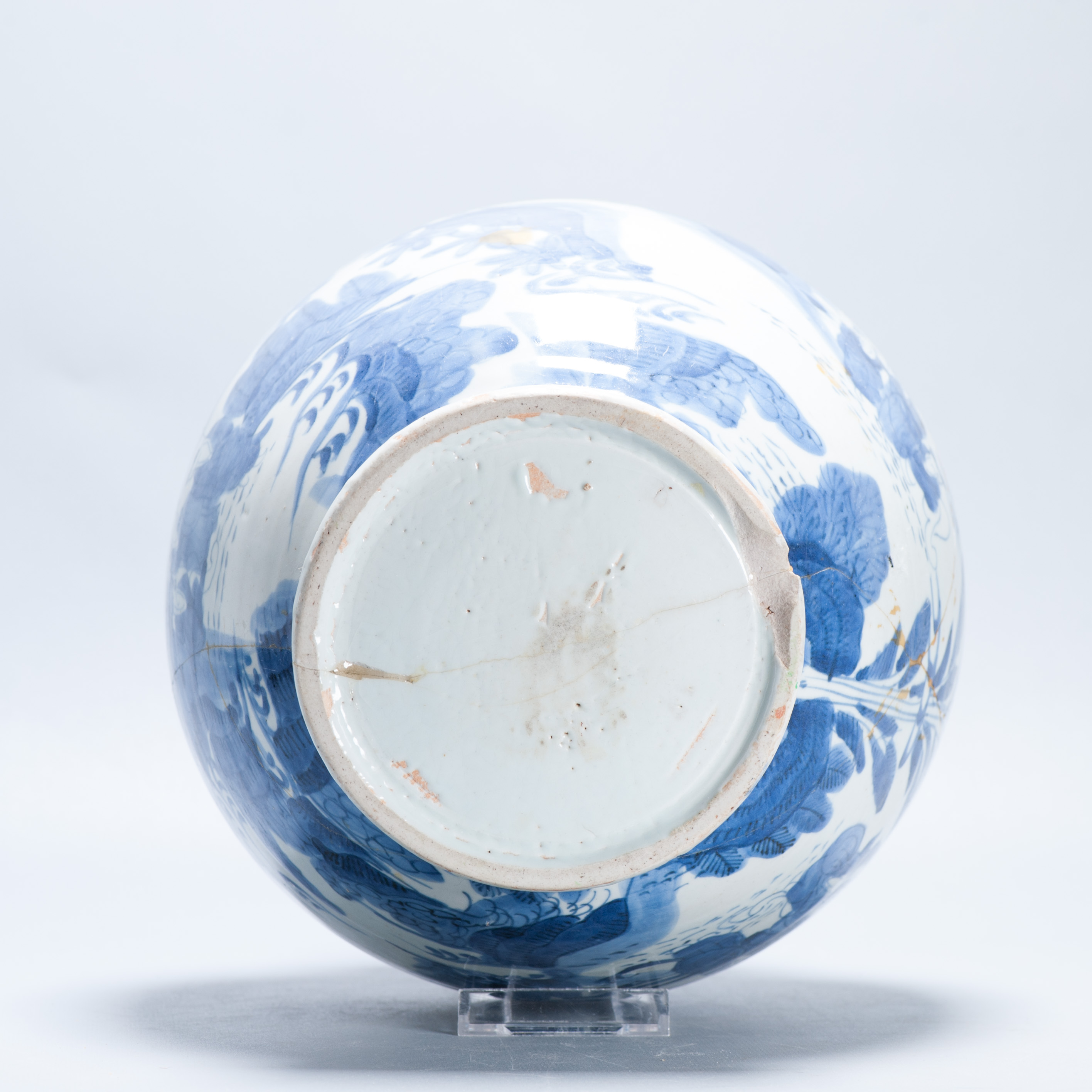 Antique Ko-Imari Edo Period 1660-1680 Century Japanese Porcelain Vase Arita - Image 8