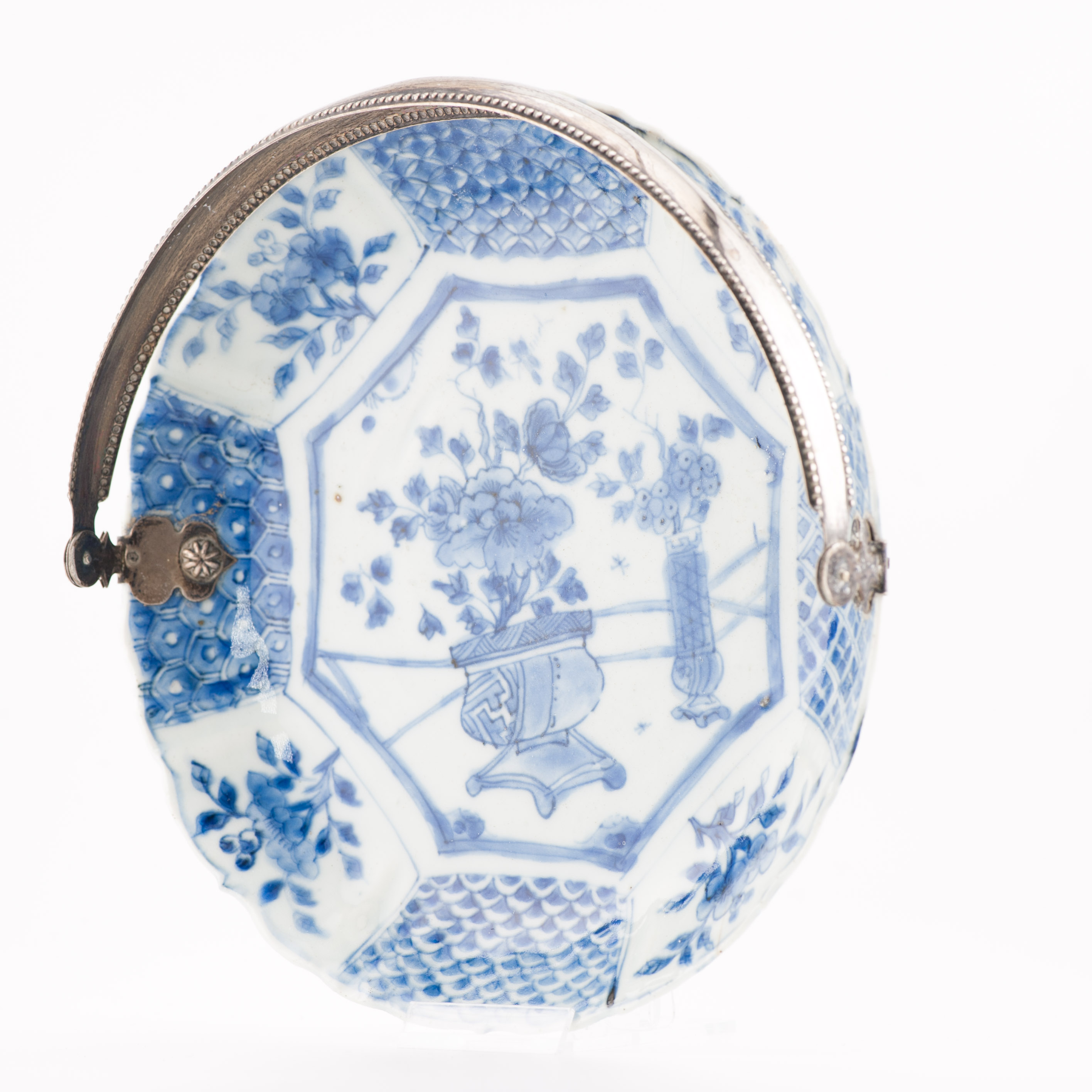 Antique Ming 1580-1620 Chinese Porcelain Wanli Kraak Plate FLOWER BASKETS - Image 17