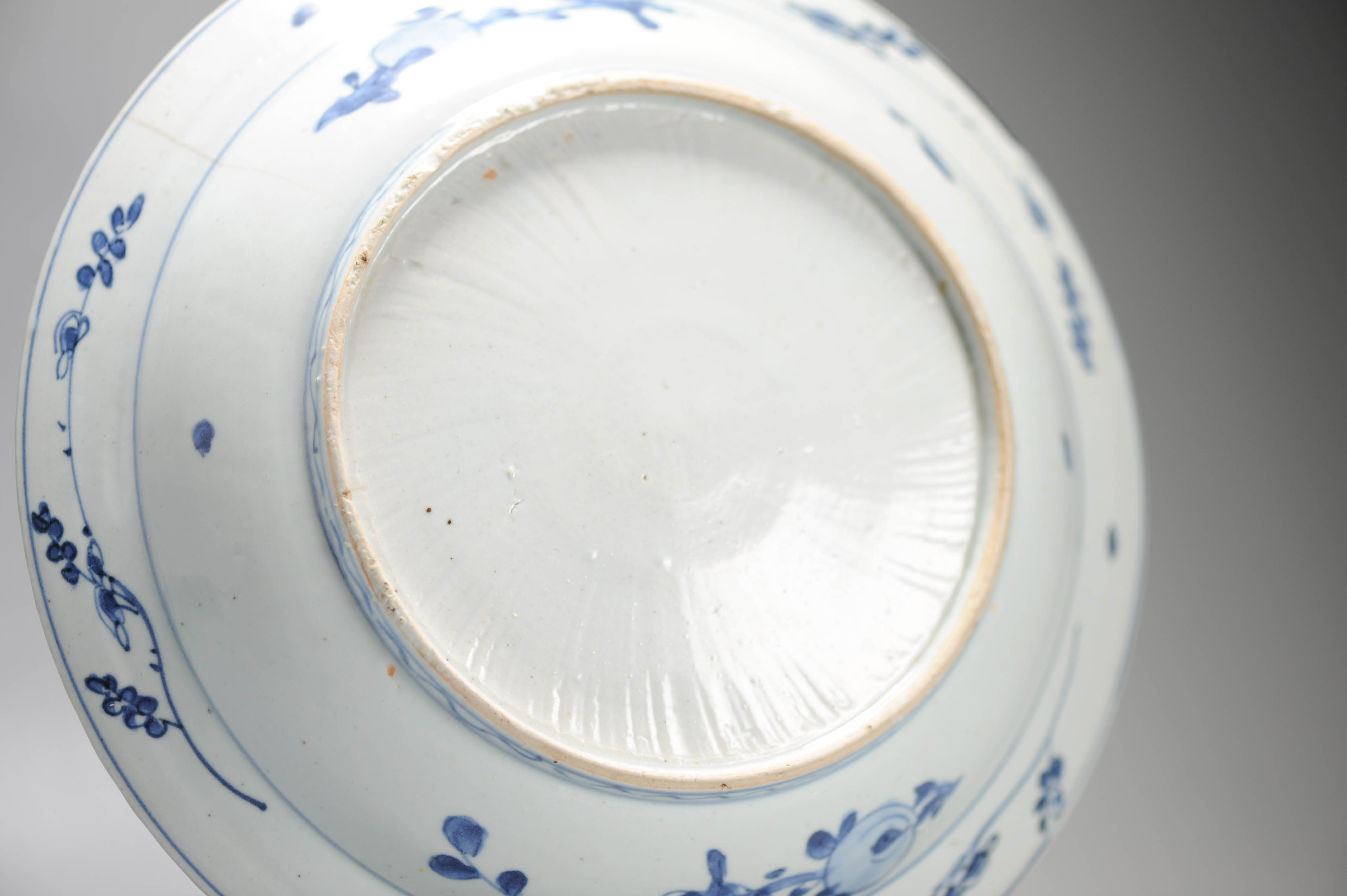 Large Antique Chinese Porcelain 16th century Jiajing Period plate China Ming - Image 3