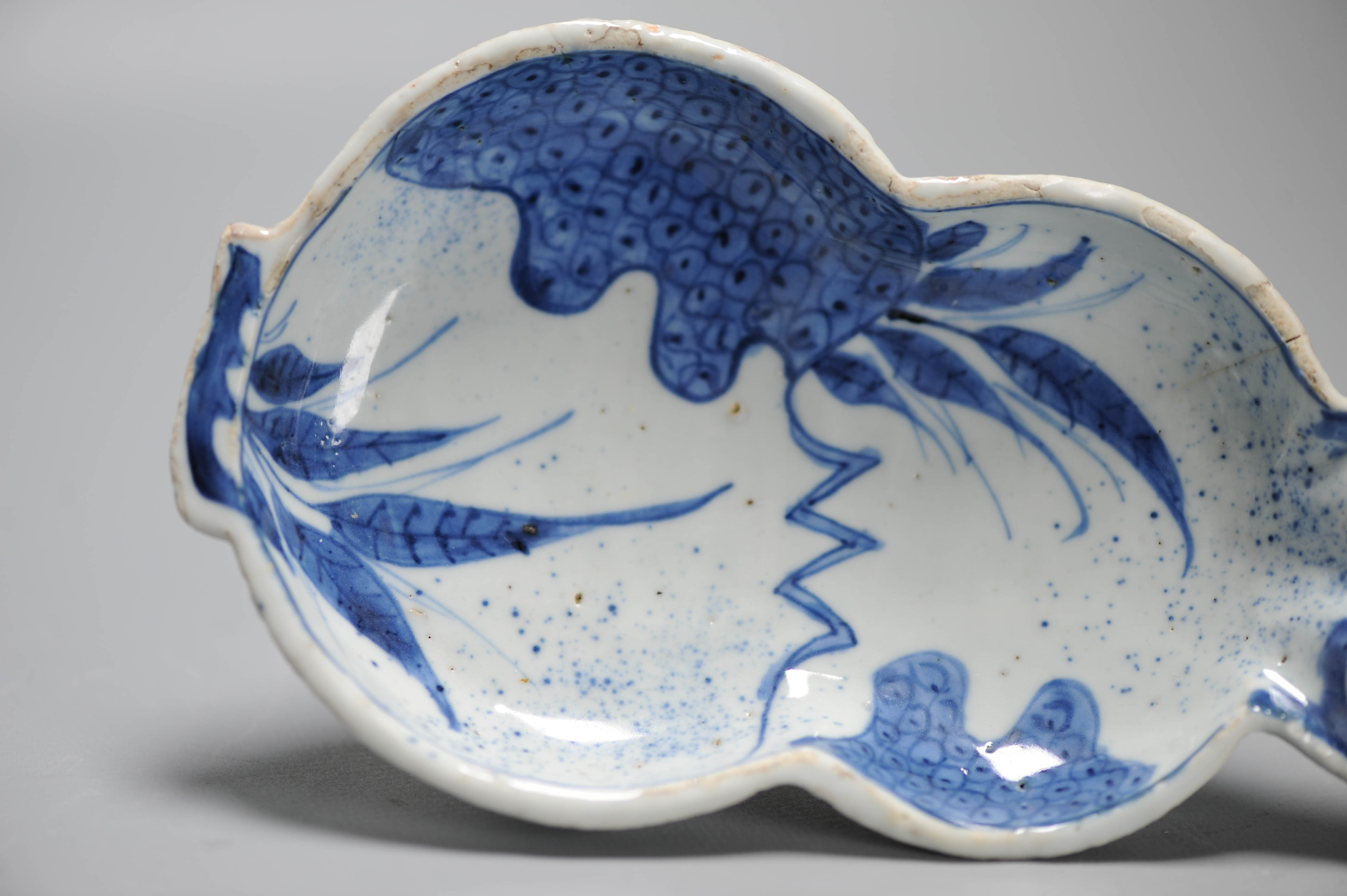 Antique Ming Period Kosometsuke Landscape Chinese Porcelain Kaiseki Dish - Image 11