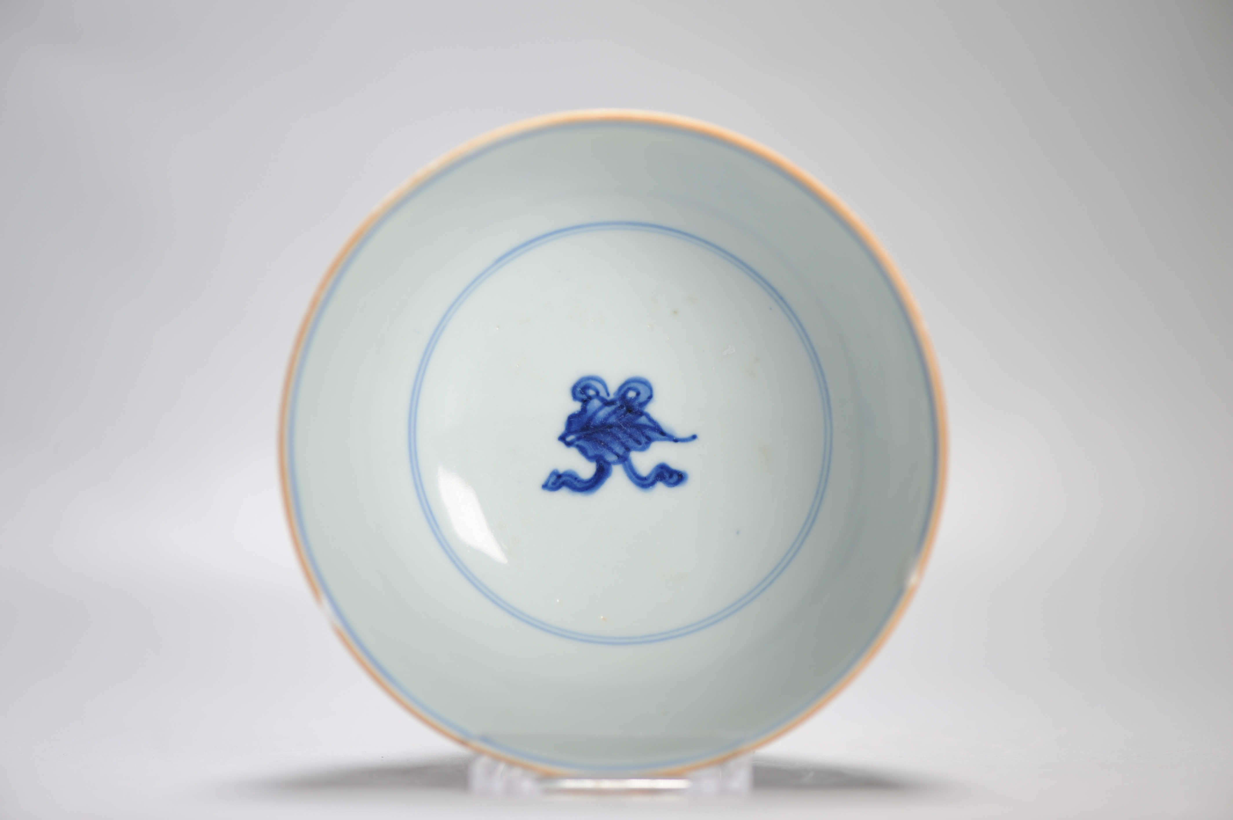 Kangxi period Chinese porcelain Bowl with Valuables Objects Double Fish Mark - Image 6