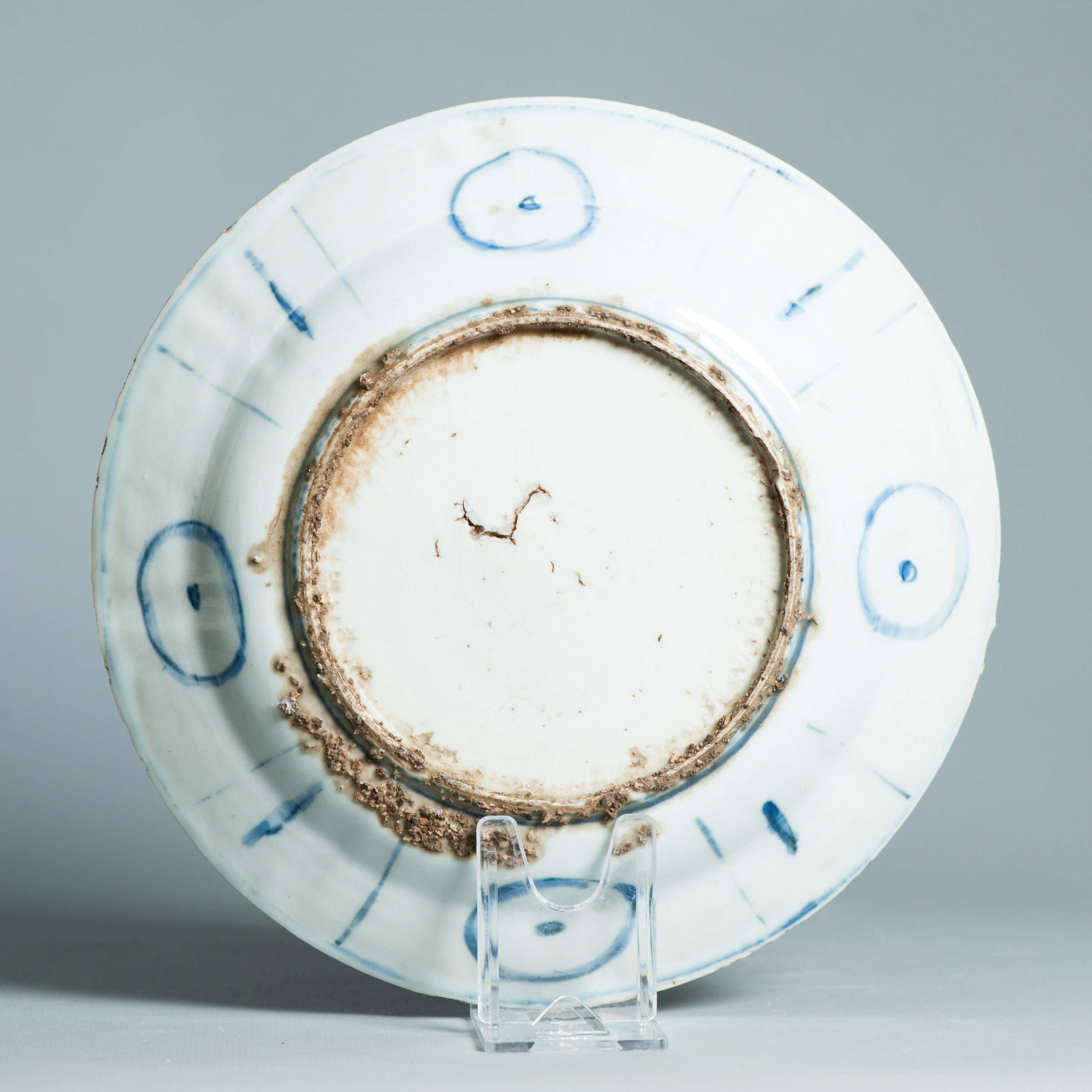 21CM Wanli Antique Ming Chinese Porcelain Kraak Landscape Scene BIRD - Image 7