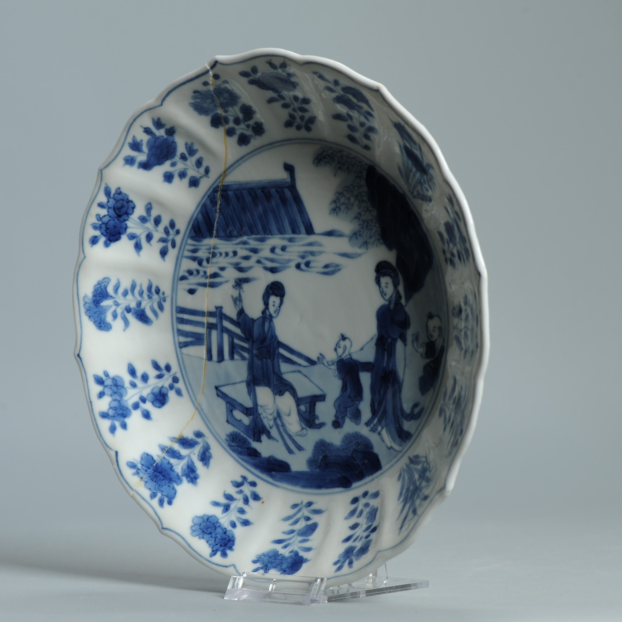 Top Quality Antique Chinese Porcelain Dish Kangxi Period Chenghua Mark - Image 12