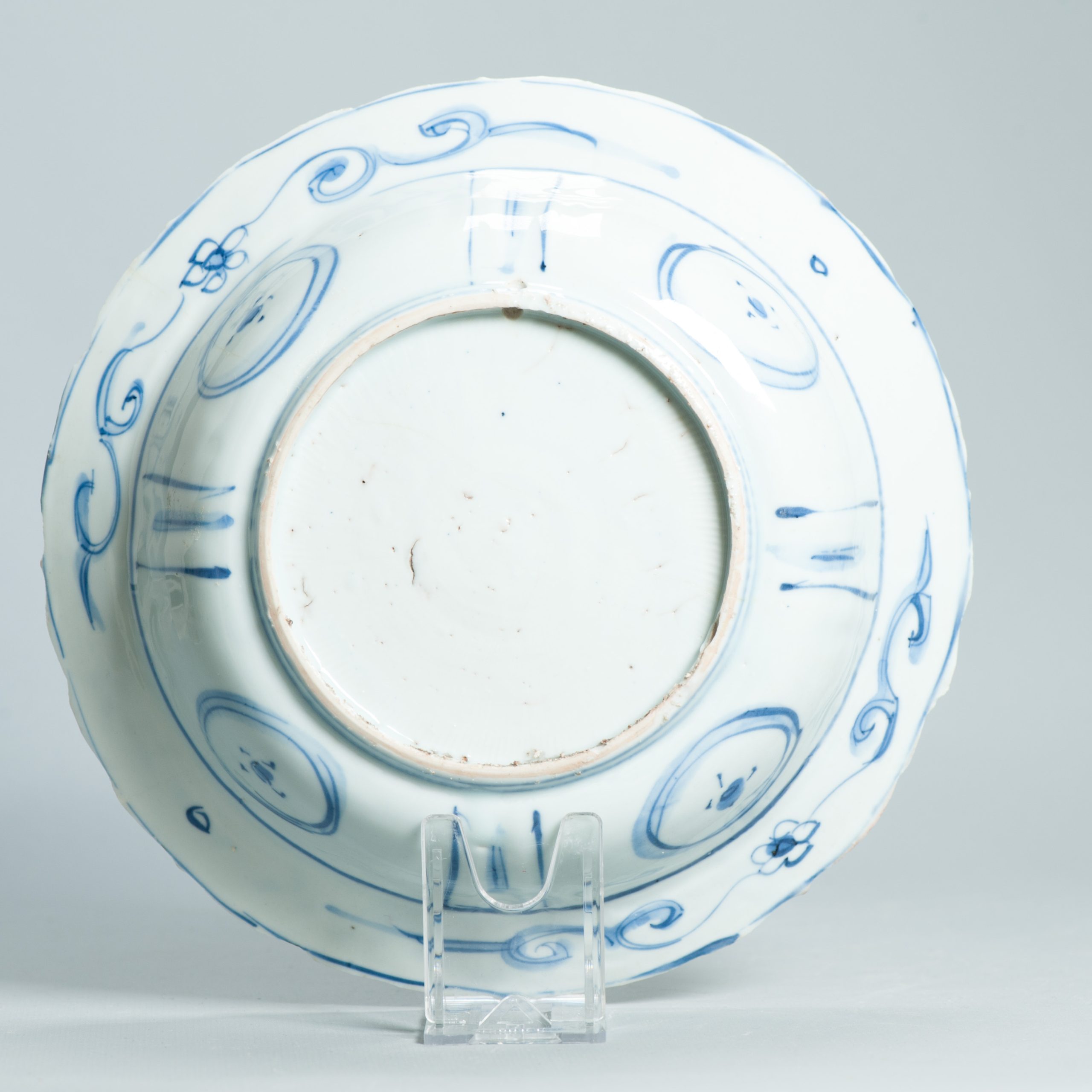 21CM Wanli Antique Ming Period Chinese Porcelain Kraak Klapmuts Bird China - Image 7