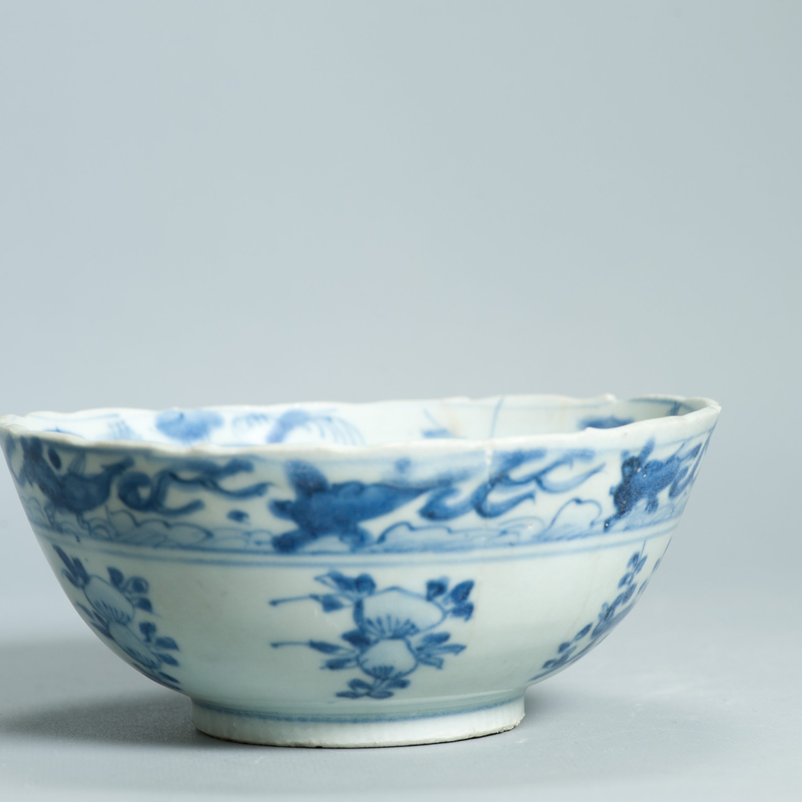 Antique Chinese Porcelain Hatcher Cargo Red Cliff Bowl porcelain China marked - Image 16