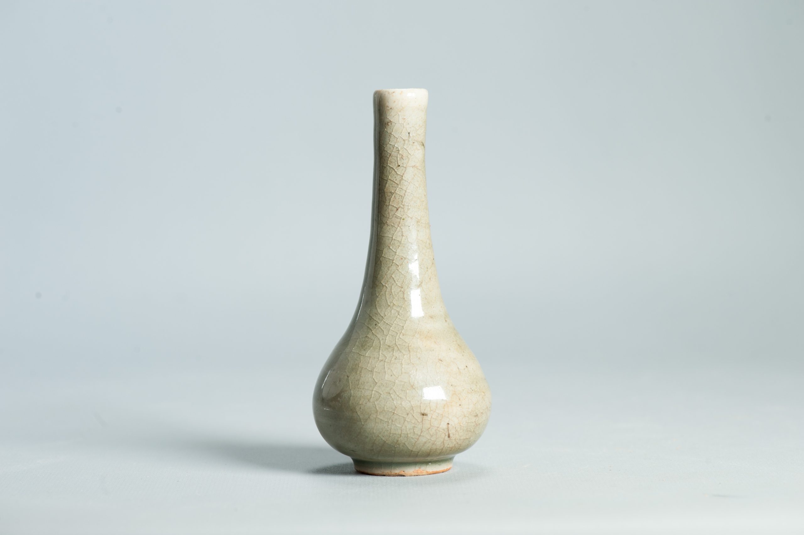 A very Lovely Shaped Miniature vase Celadon with marked base China or Japan - Image 12