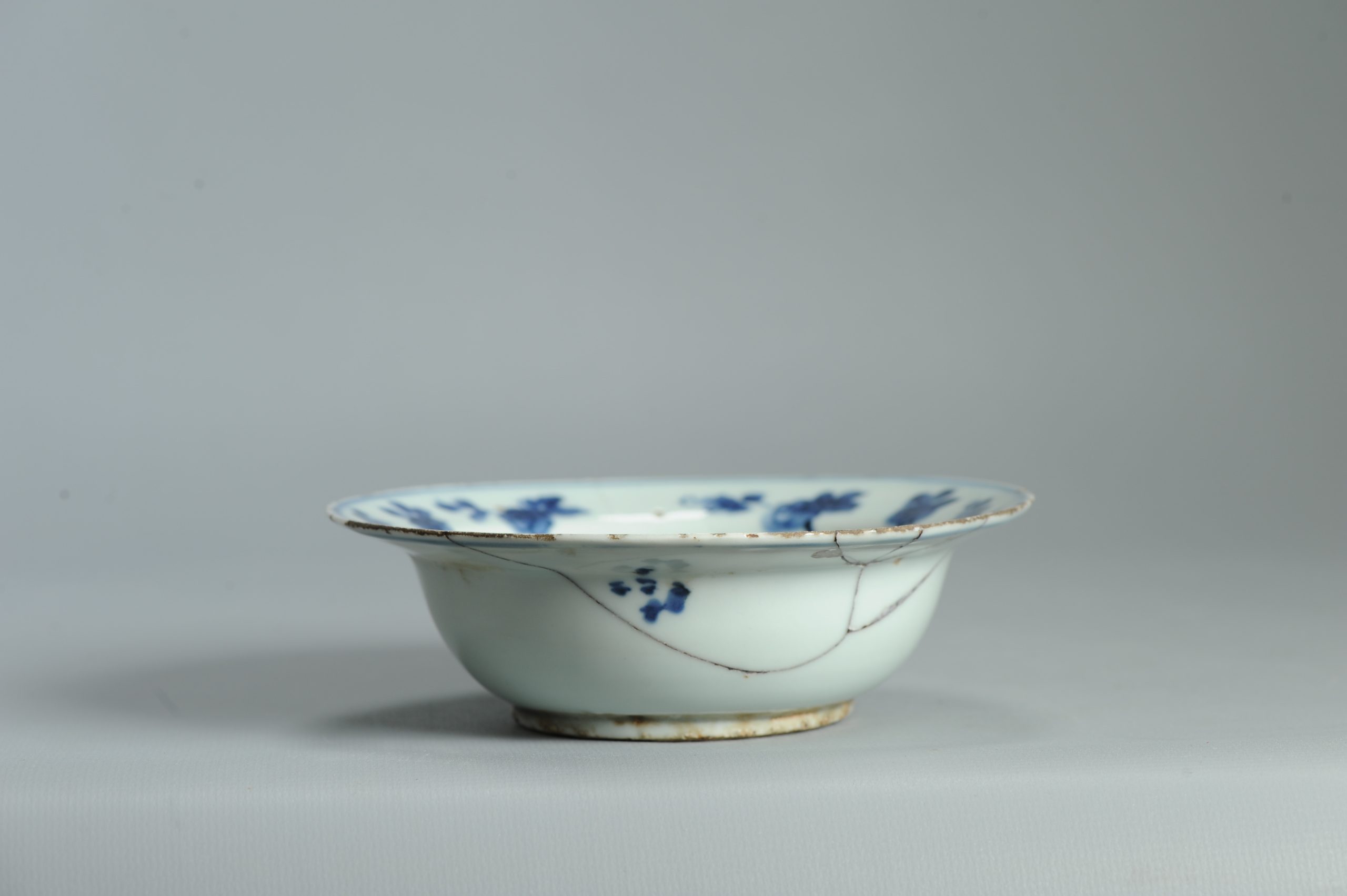 Pair of Bird Wanli Antique Ming Period Chinese Porcelain Kraak Klapmuts Bird China - Image 3