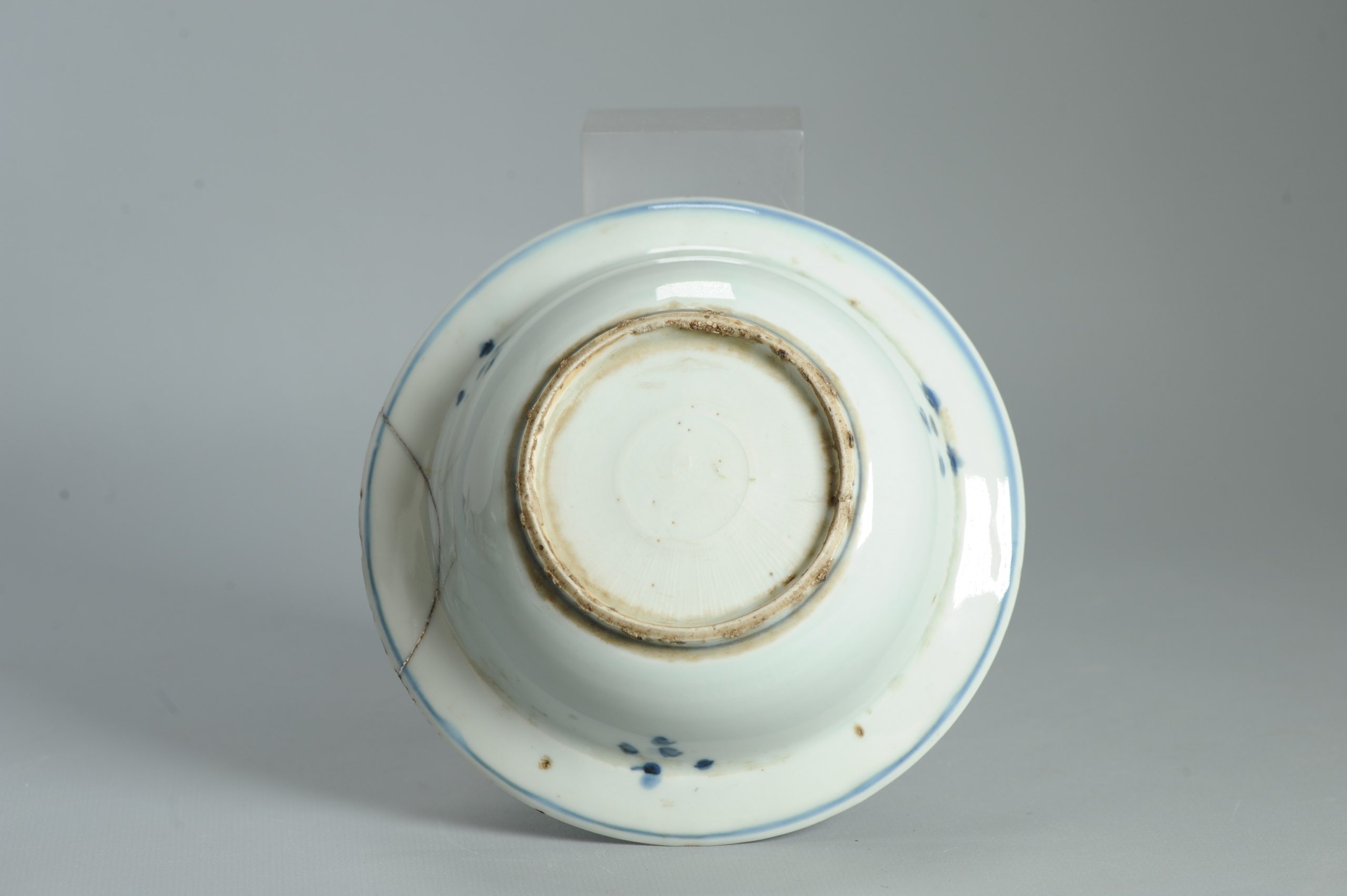 Pair of Bird Wanli Antique Ming Period Chinese Porcelain Kraak Klapmuts Bird China - Image 5