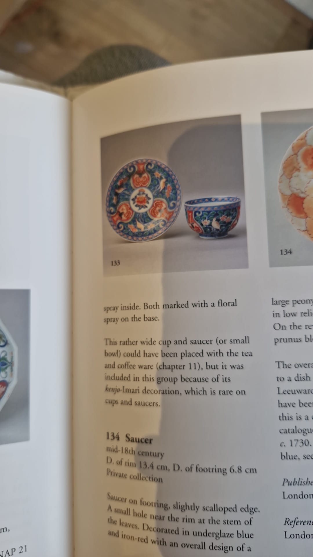 Antique Arita Edo Period 18C Japanese Porcelain Kenjo Imari Plate. Rare design - Image 6