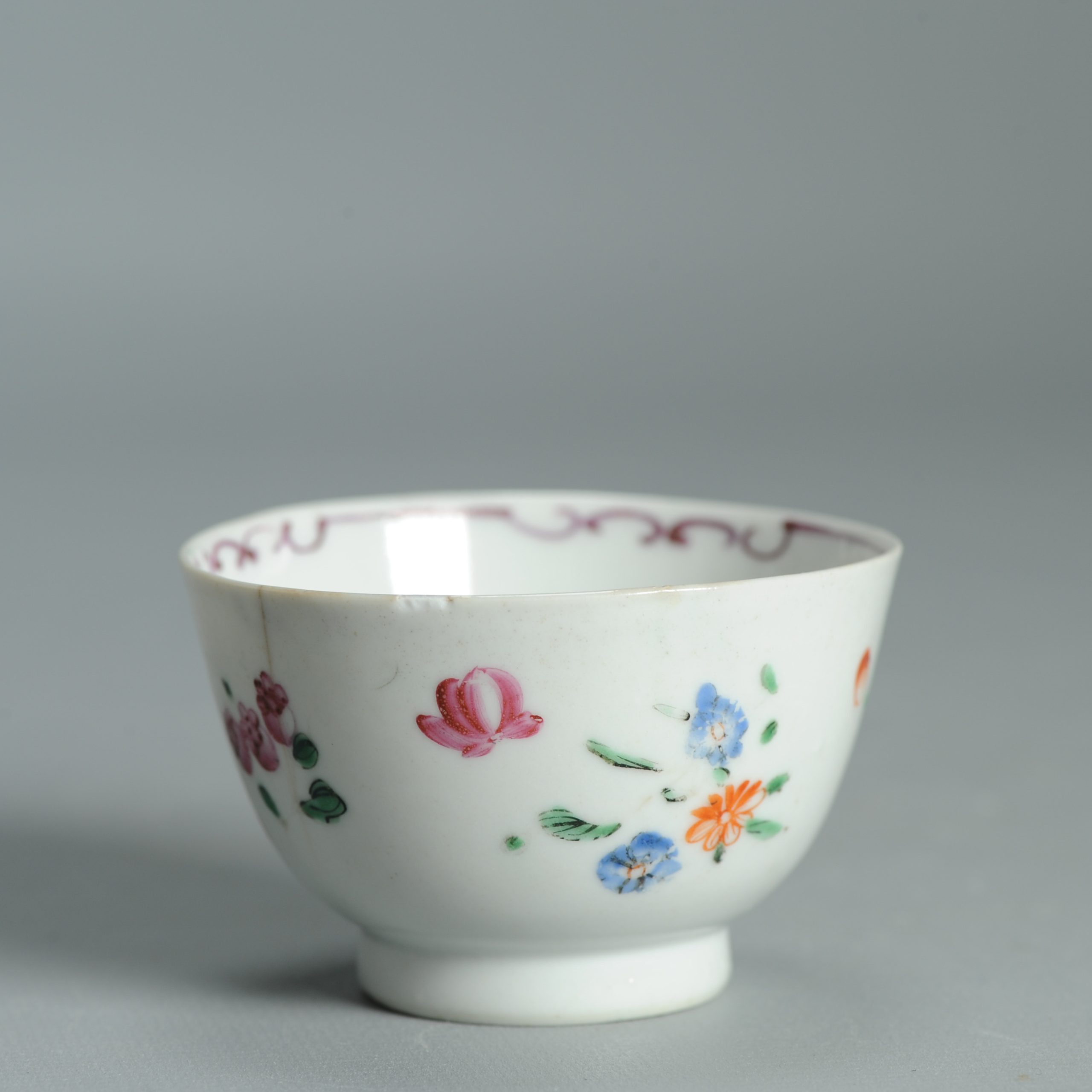 Collecters Lot of 11 Antique Chinese and Japanese Tea Bowls Qing and Edo Period - Image 16