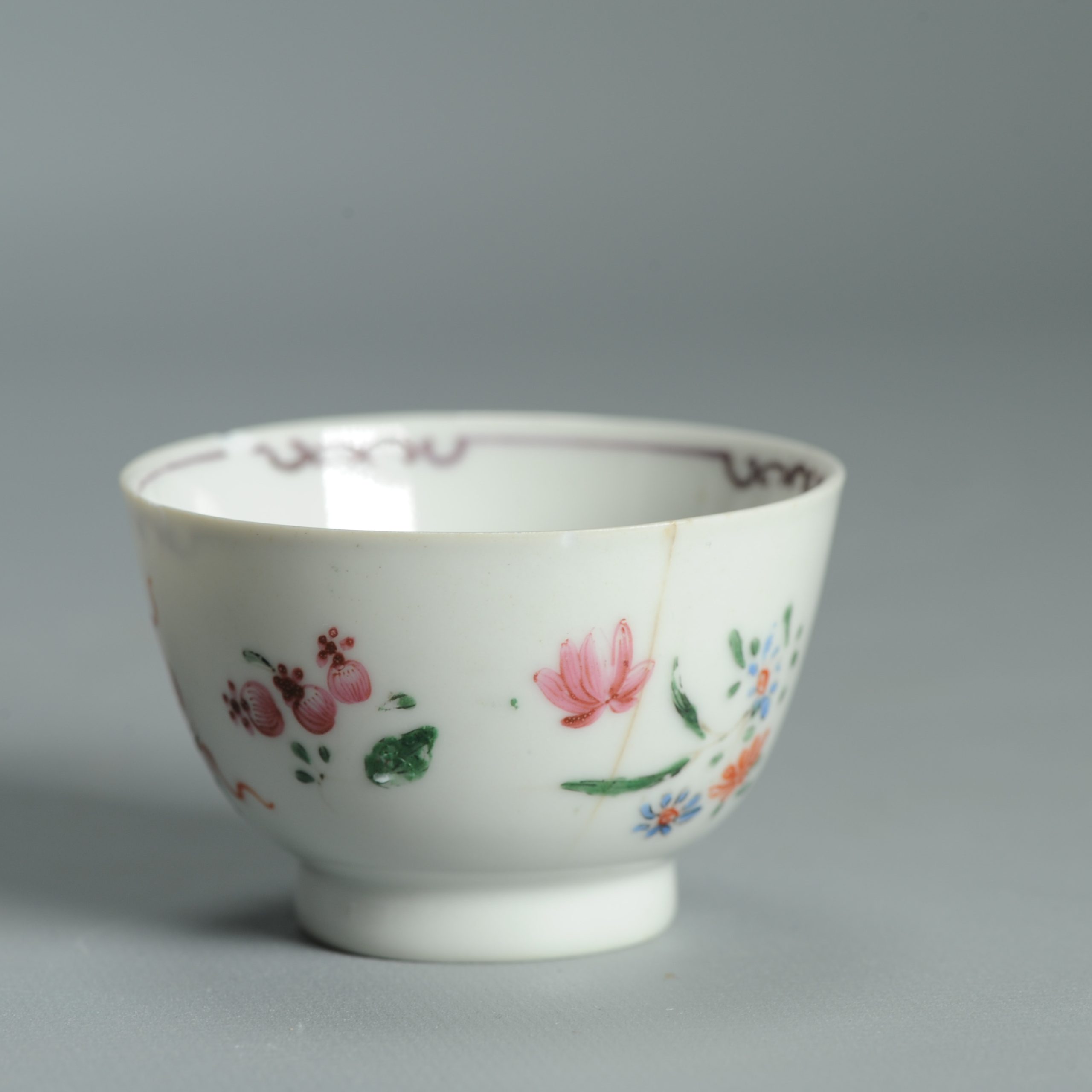 Collecters Lot of 11 Antique Chinese and Japanese Tea Bowls Qing and Edo Period - Image 25