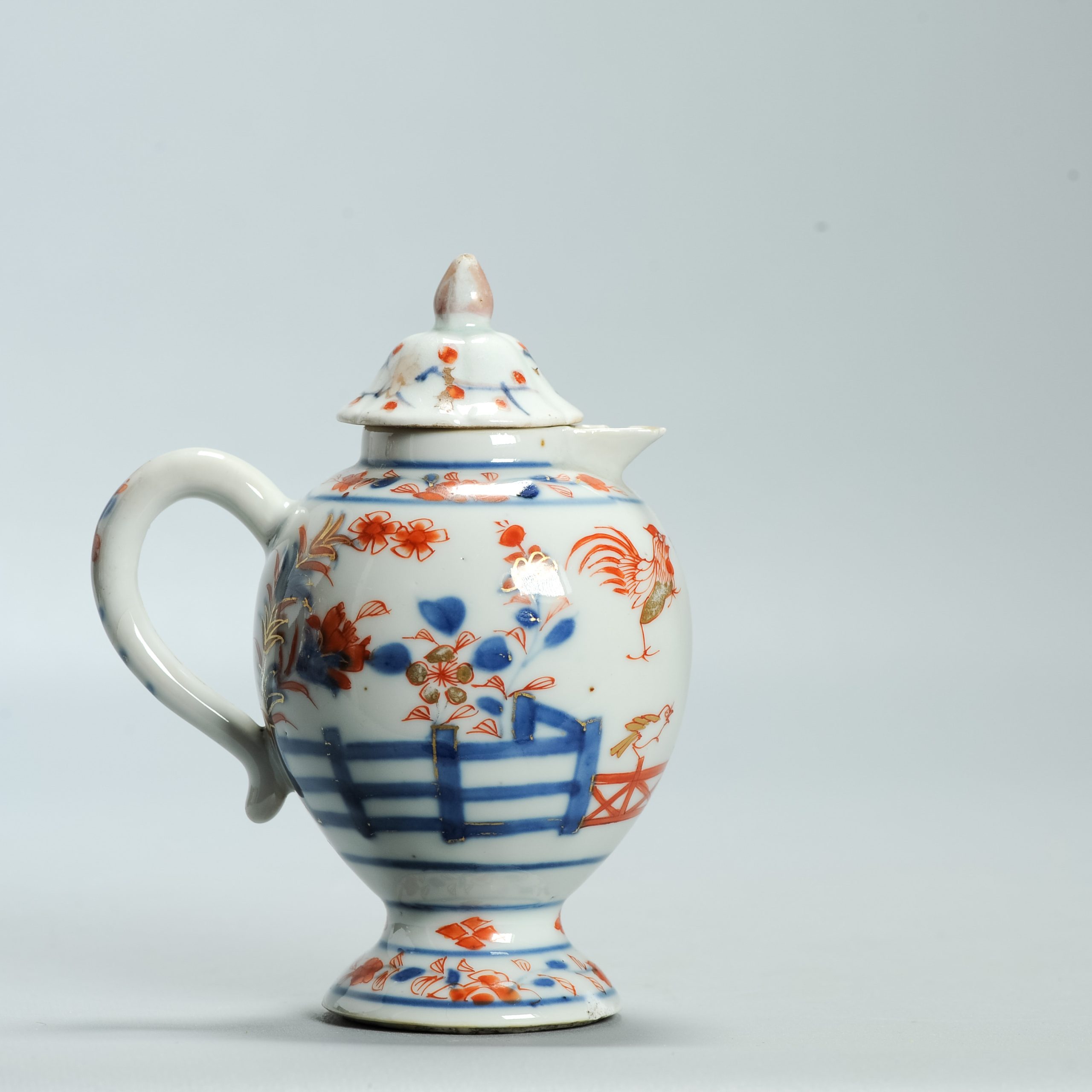 Antique Chinese porcelain jar/Pot Porcelain Imari Kangxi China