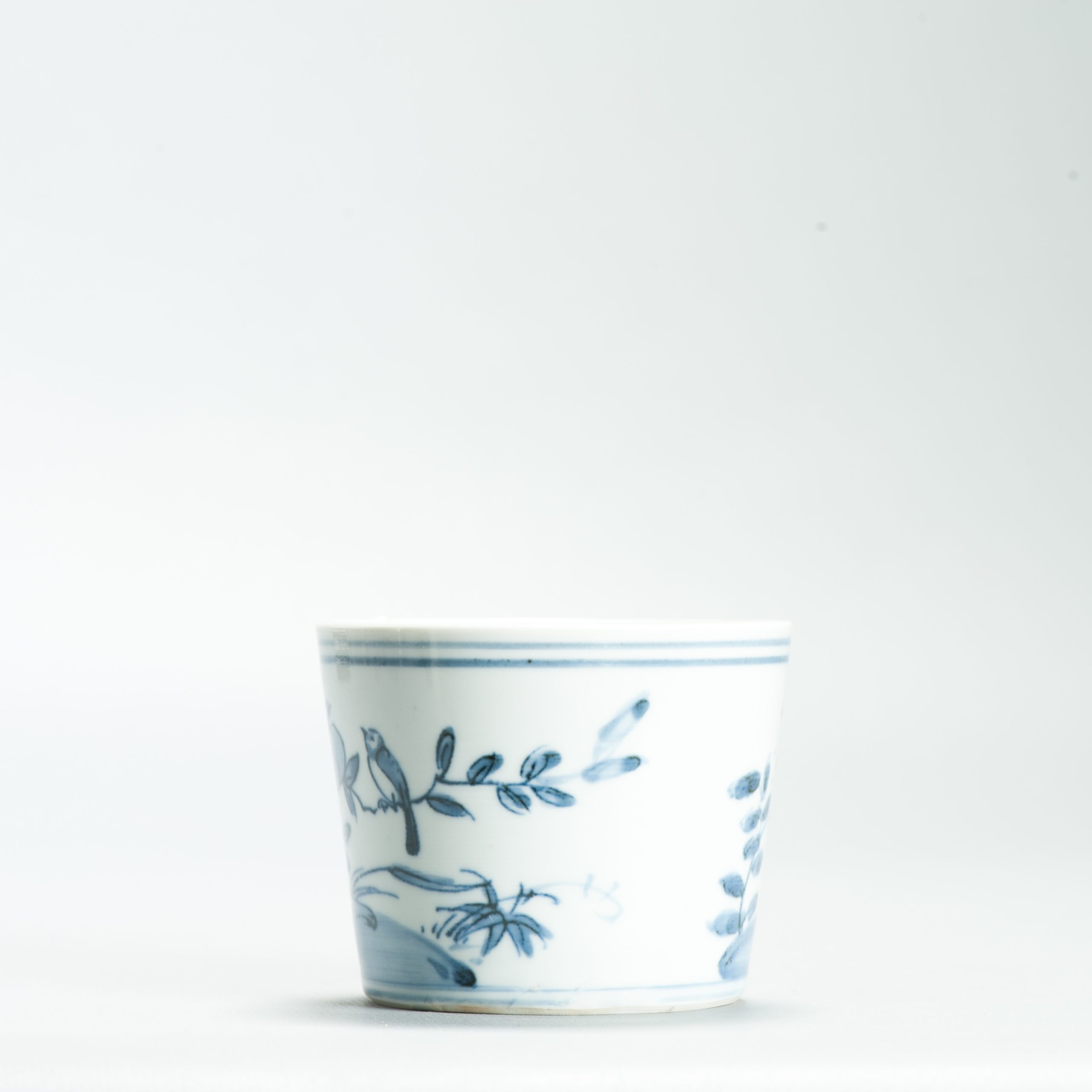 Antique Japanese Porcelain Edo period Choka Soba Sake Cup Japan - 图片 15