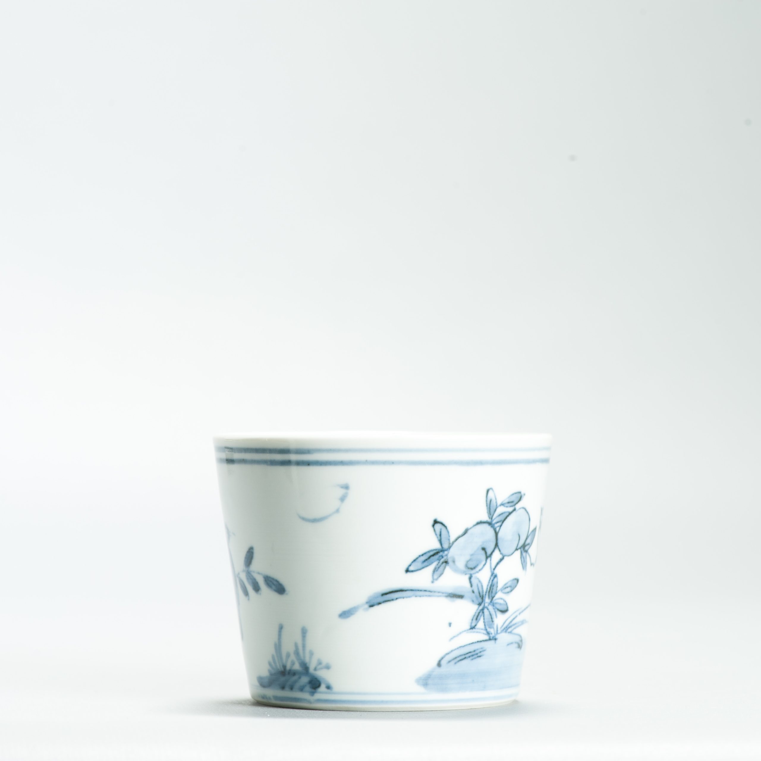 Antique Japanese Porcelain Edo period Choka Soba Sake Cup Japan - 图片 8