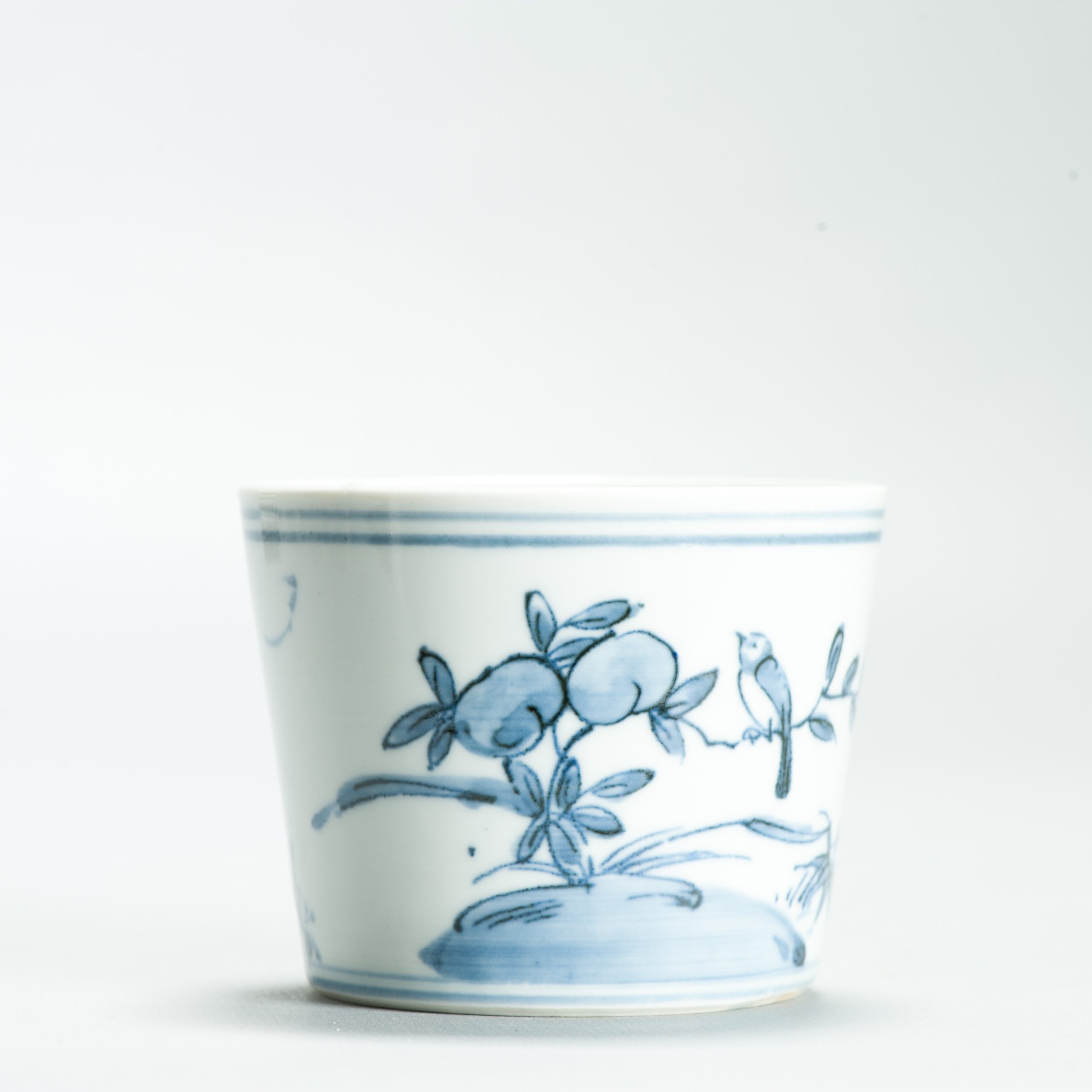 Antique Japanese Porcelain Edo period Choka Soba Sake Cup Japan