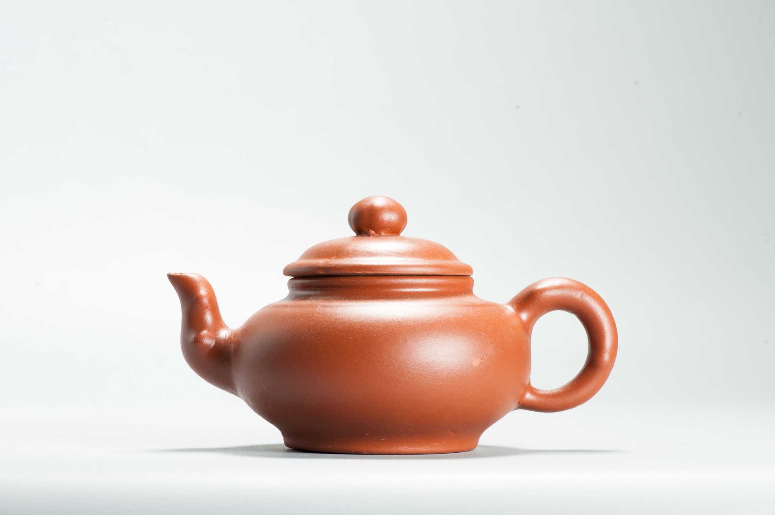Vintage Chinese earthenware 20th century Zisha Yixing Teapot China Marked