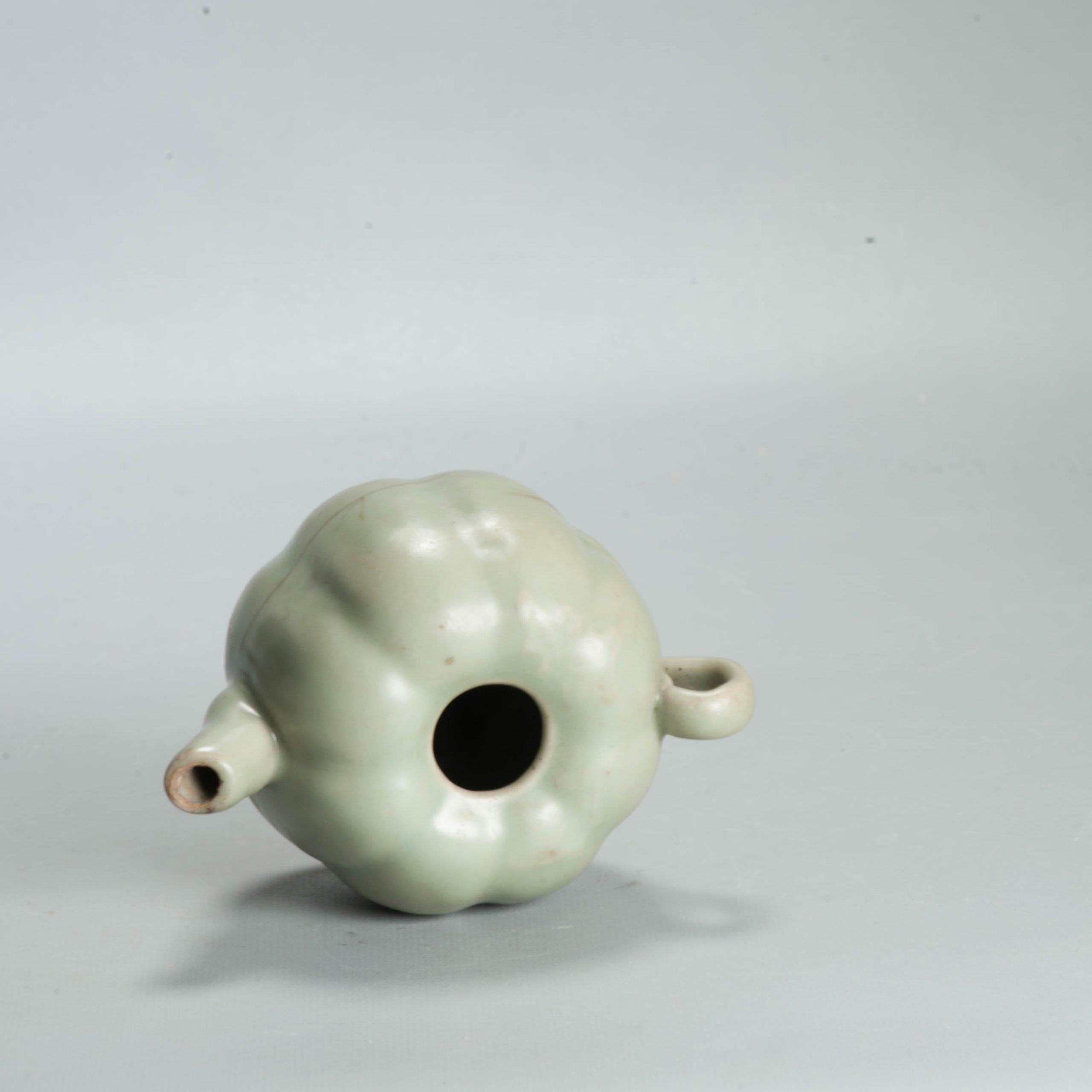 Rare Antique Chinese Southern Song or Yuan Longquan Celadon 'melon' ewer - Image 28
