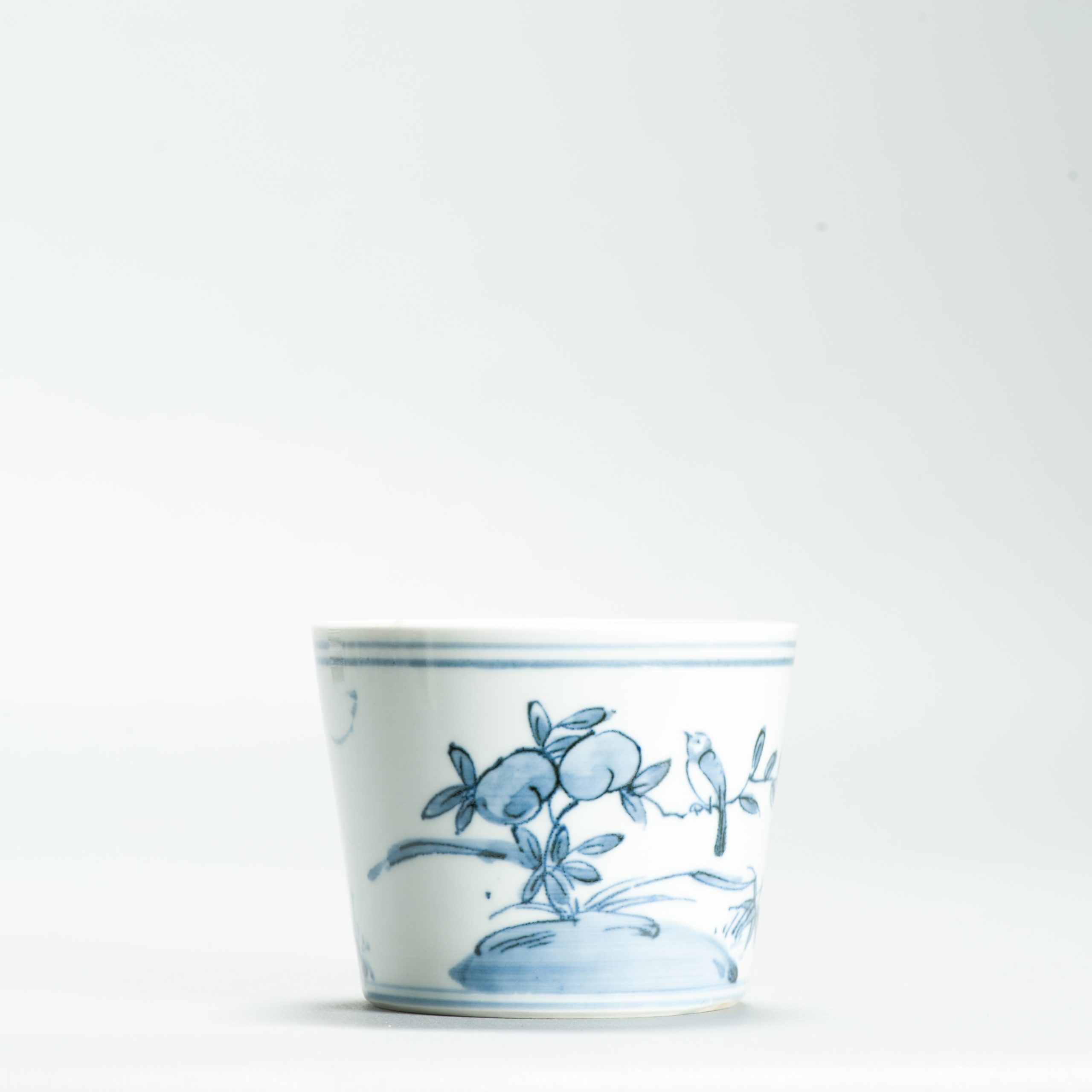 Antique Japanese Porcelain Edo period Choka Soba Sake Cup Japan - 图片 3