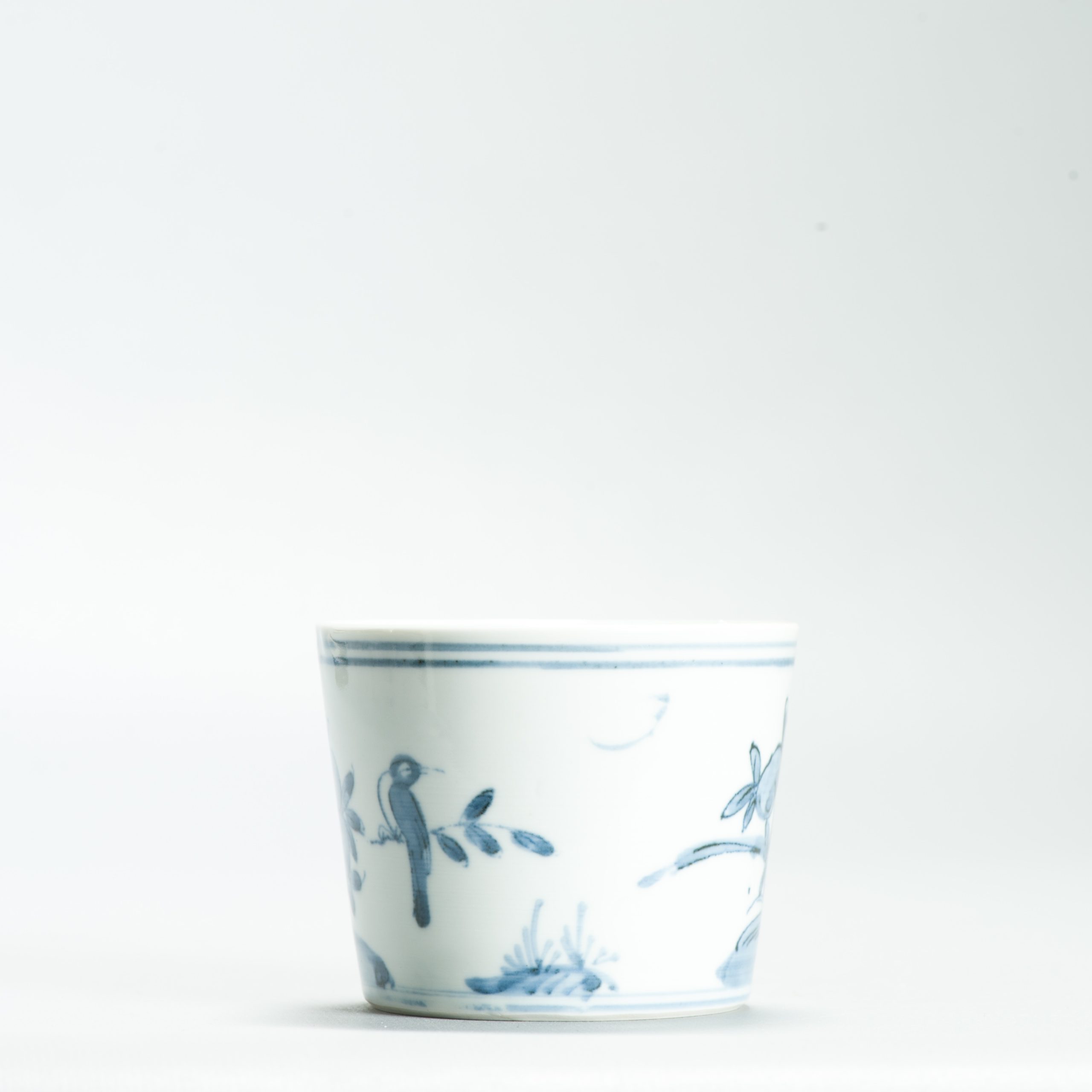 Antique Japanese Porcelain Edo period Choka Soba Sake Cup Japan - 图片 9