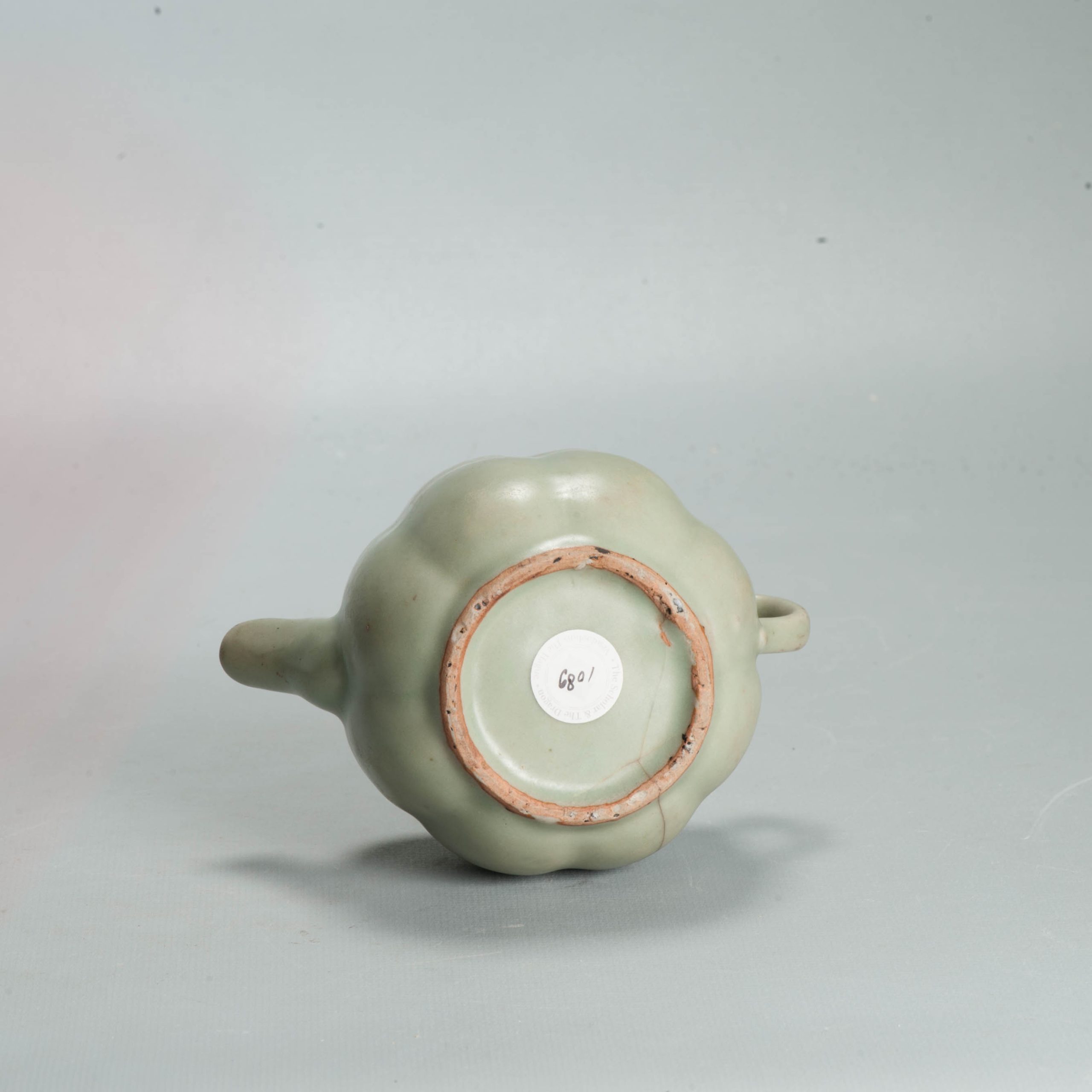 Rare Antique Chinese Southern Song or Yuan Longquan Celadon 'melon' ewer - Image 33