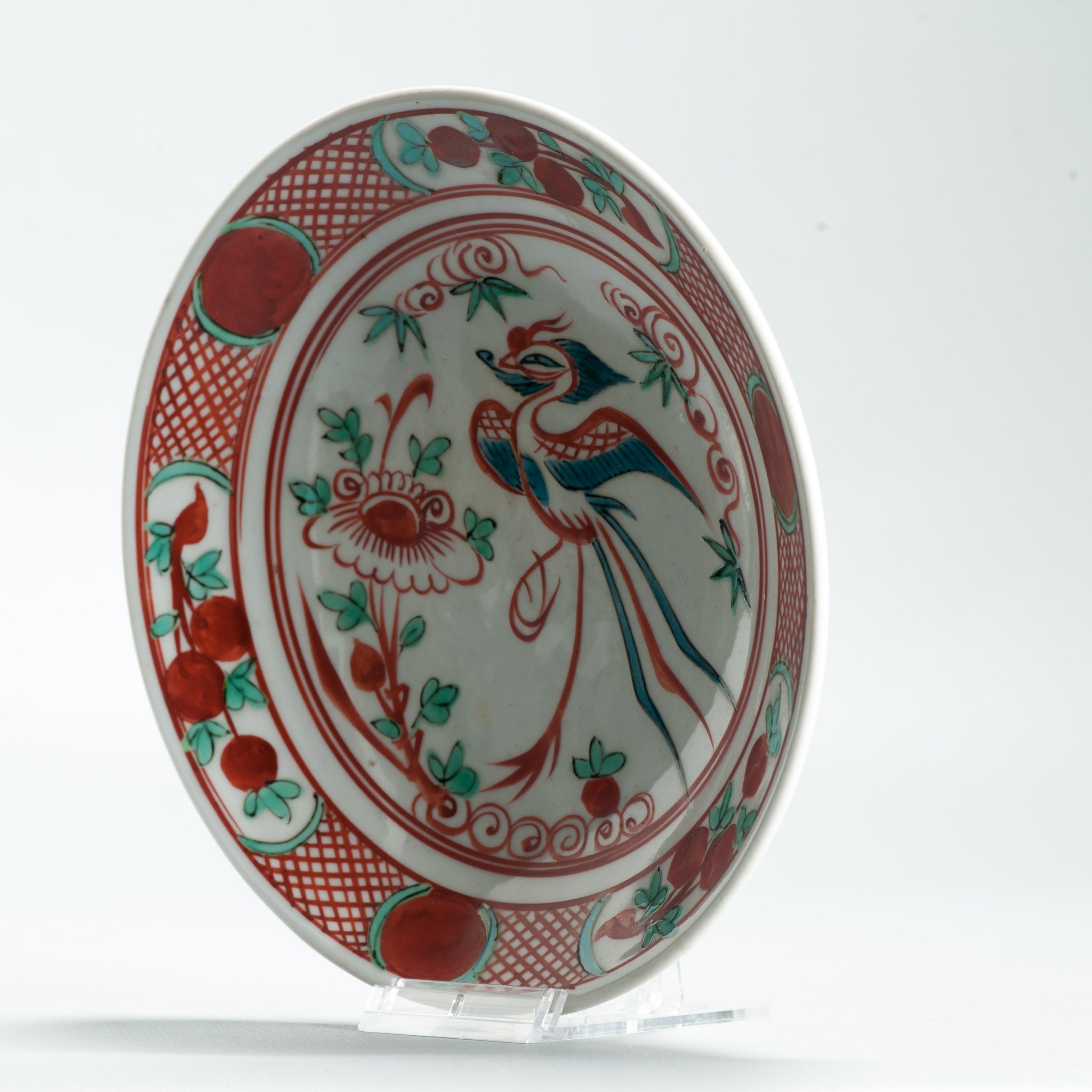 Antique Japanese Swatow/Zhangzhou Chinese Style Porcelain Dish Japan 19th c - Image 12
