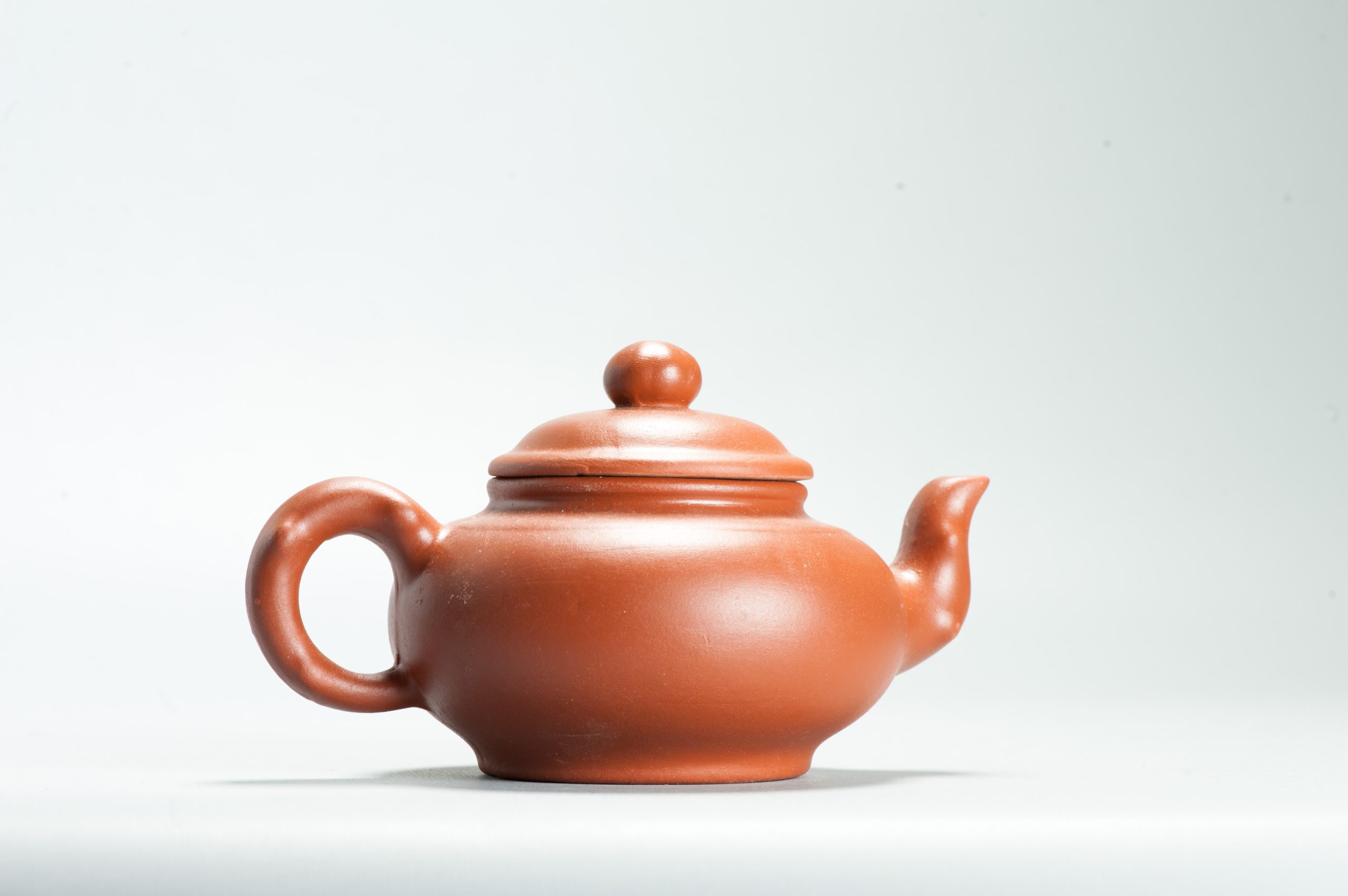 Vintage Chinese earthenware 20th century Zisha Yixing Teapot China Marked