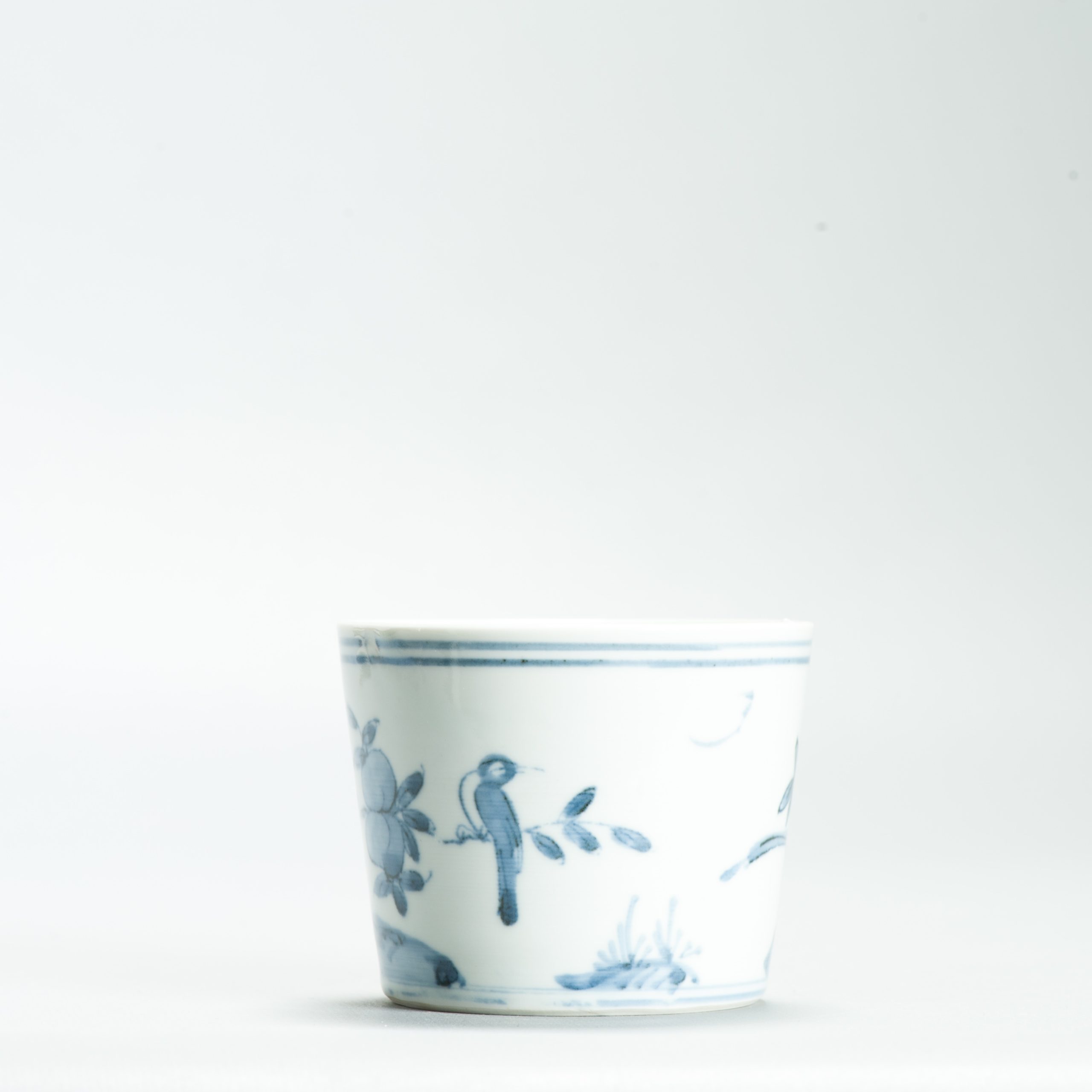 Antique Japanese Porcelain Edo period Choka Soba Sake Cup Japan - 图片 10