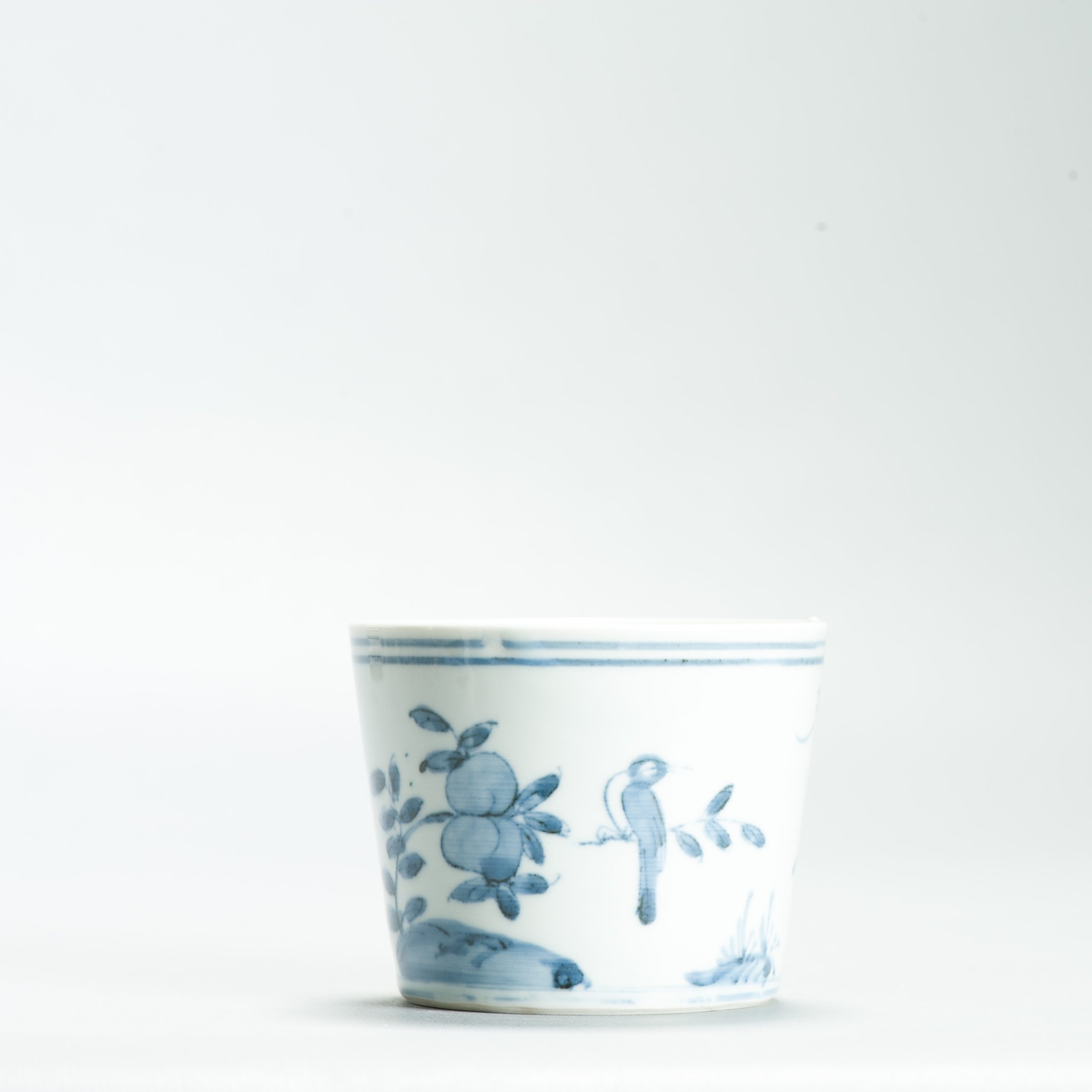 Antique Japanese Porcelain Edo period Choka Soba Sake Cup Japan - 图片 11